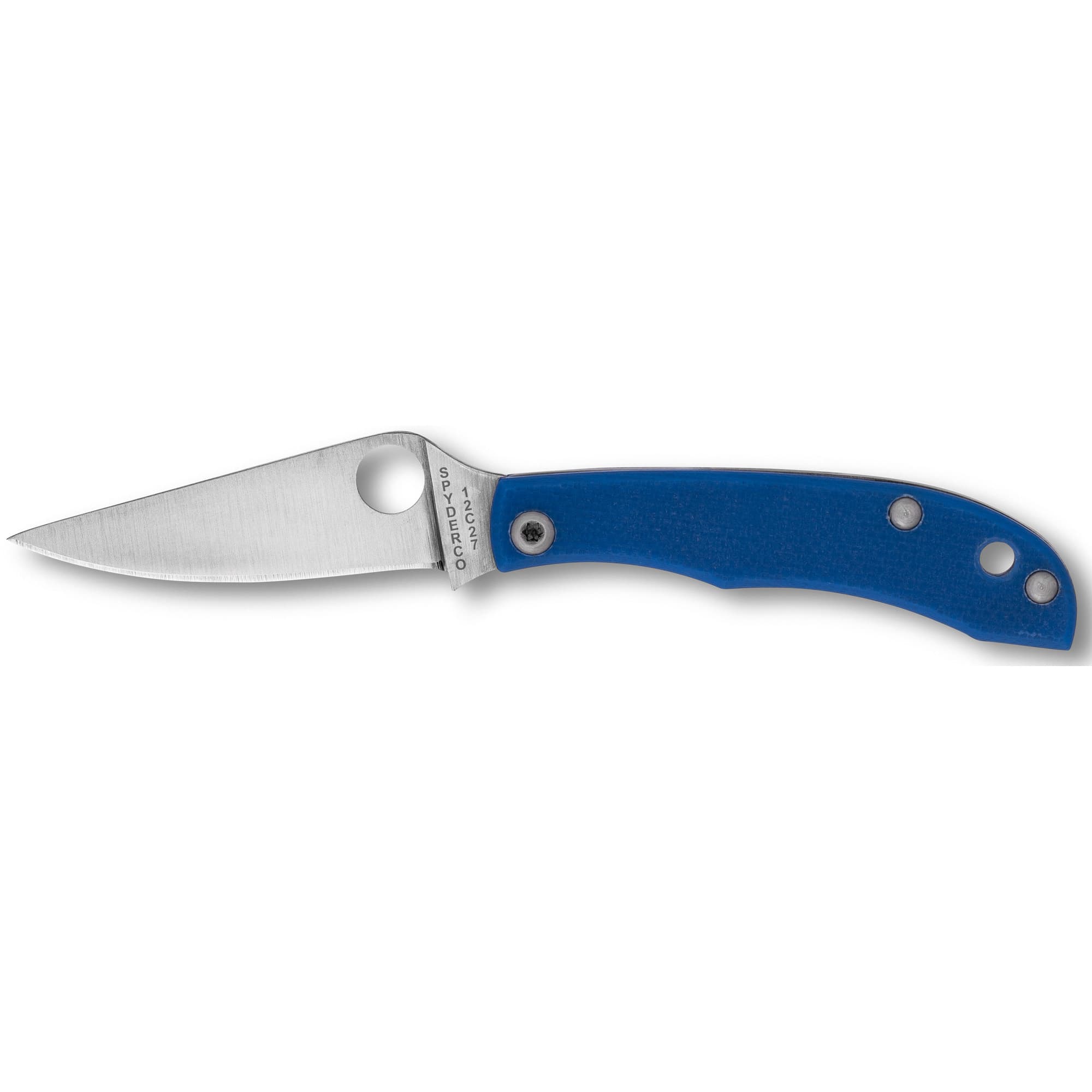 SPYDERCO HONEYBEE G-10 1.68" BLUE
