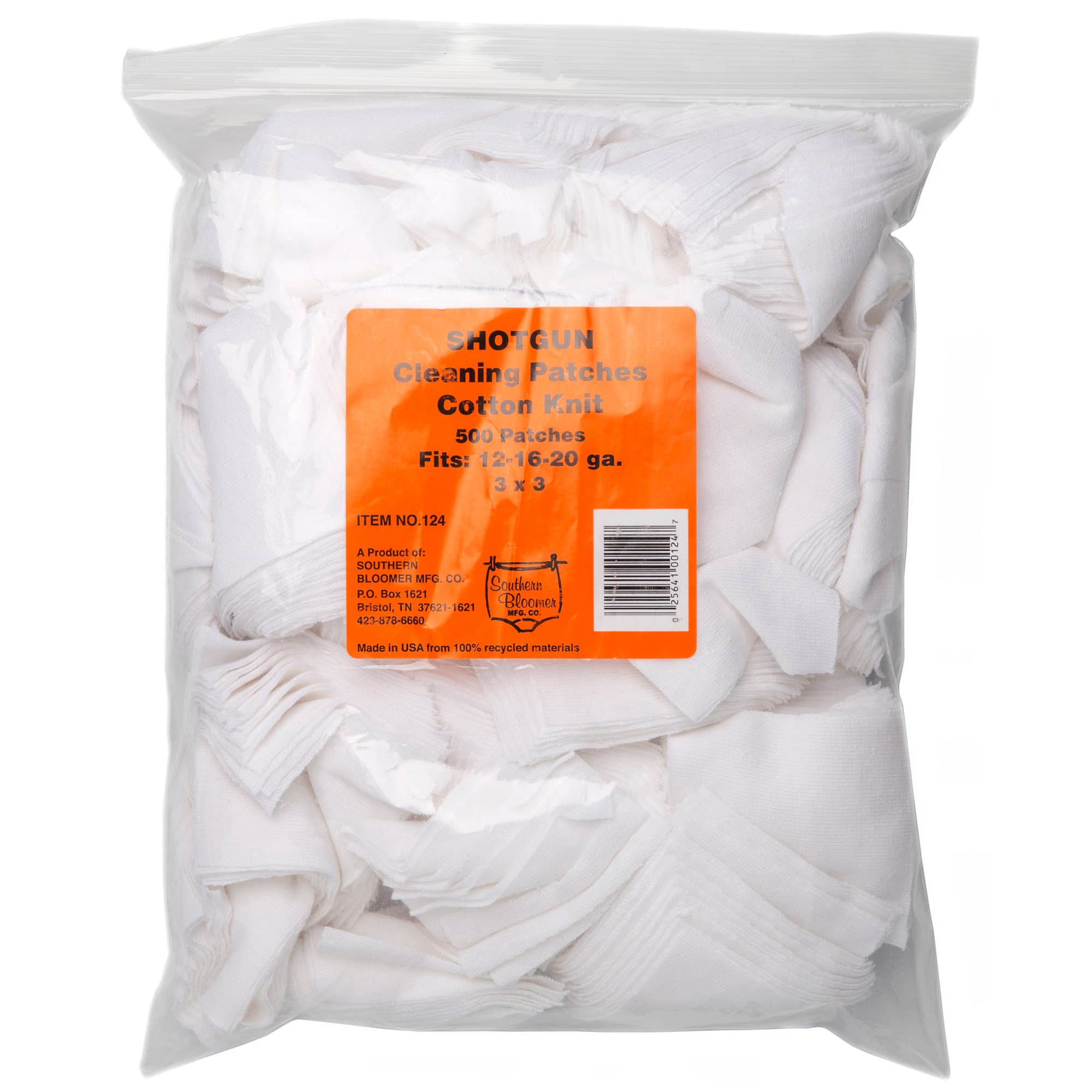 STHRN BLRM SHTGN 3X3" 500/BAG