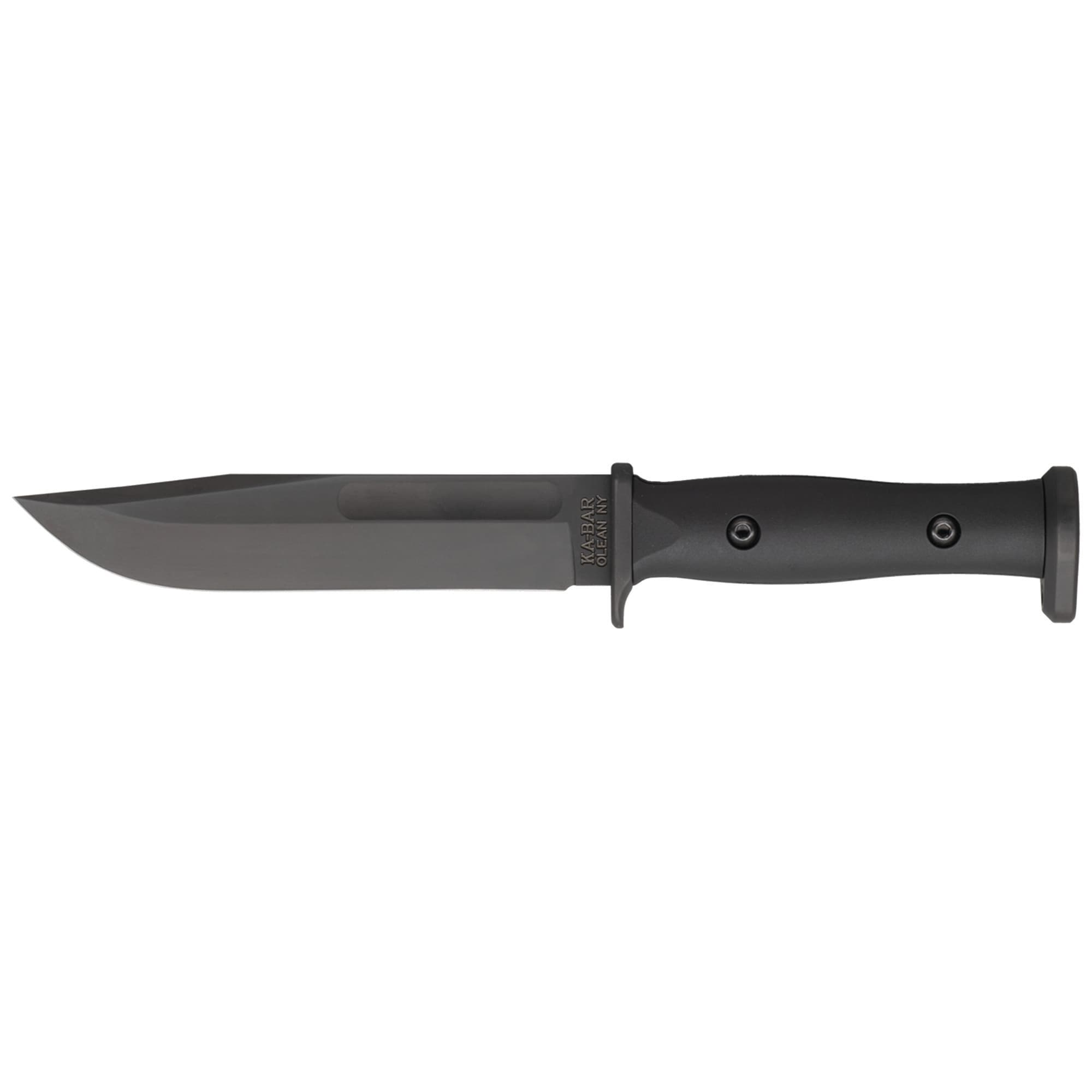 KBAR SLABBY FIXED 6.86" BLK W/SHEATH