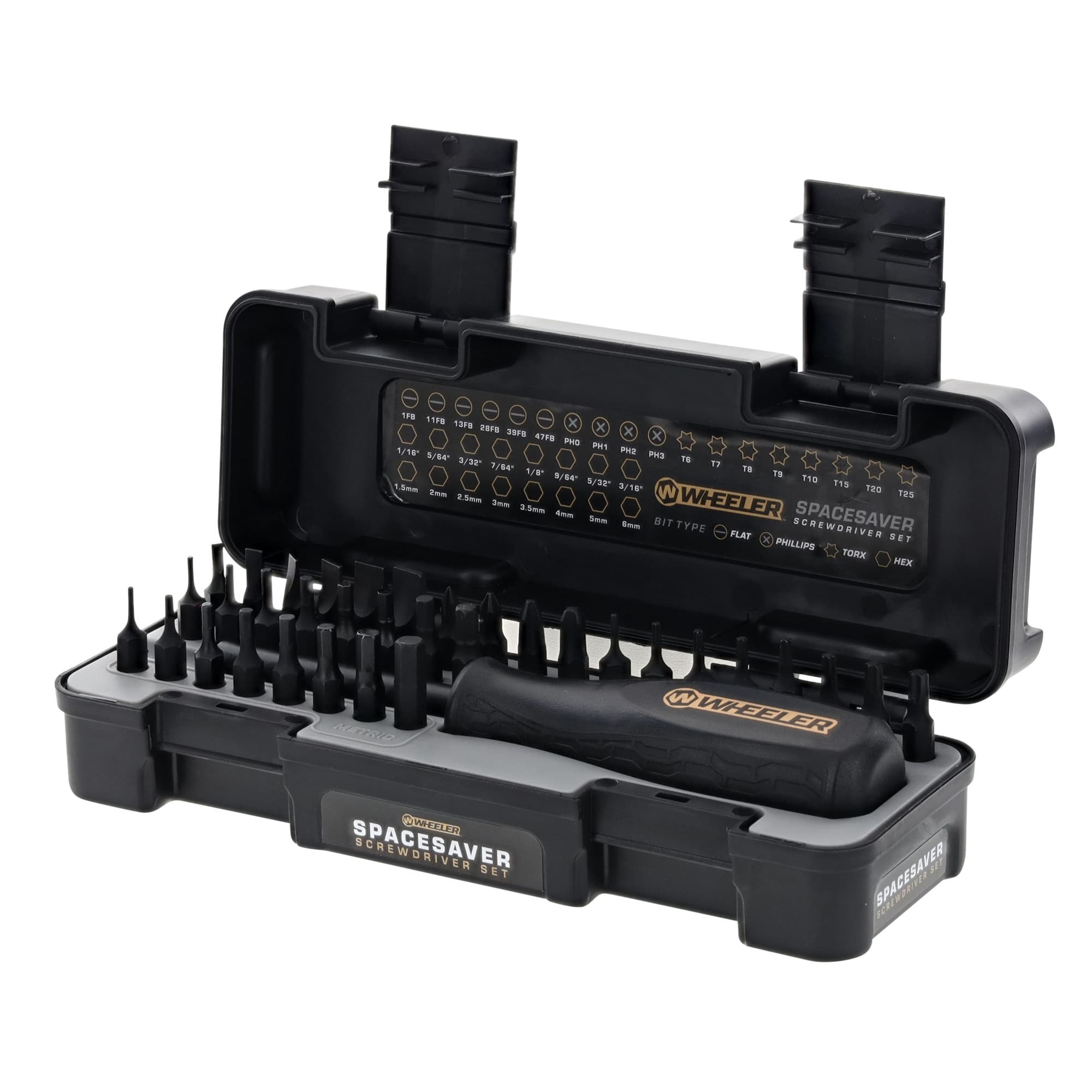 WHEELER 36PC SPACESAVER DRIVER SET