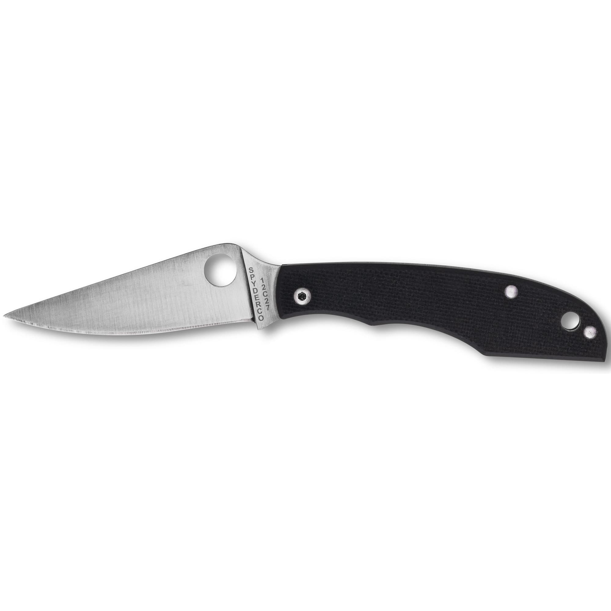 SPYDERCO GRASSHOPPER G-10 2.3" BLK
