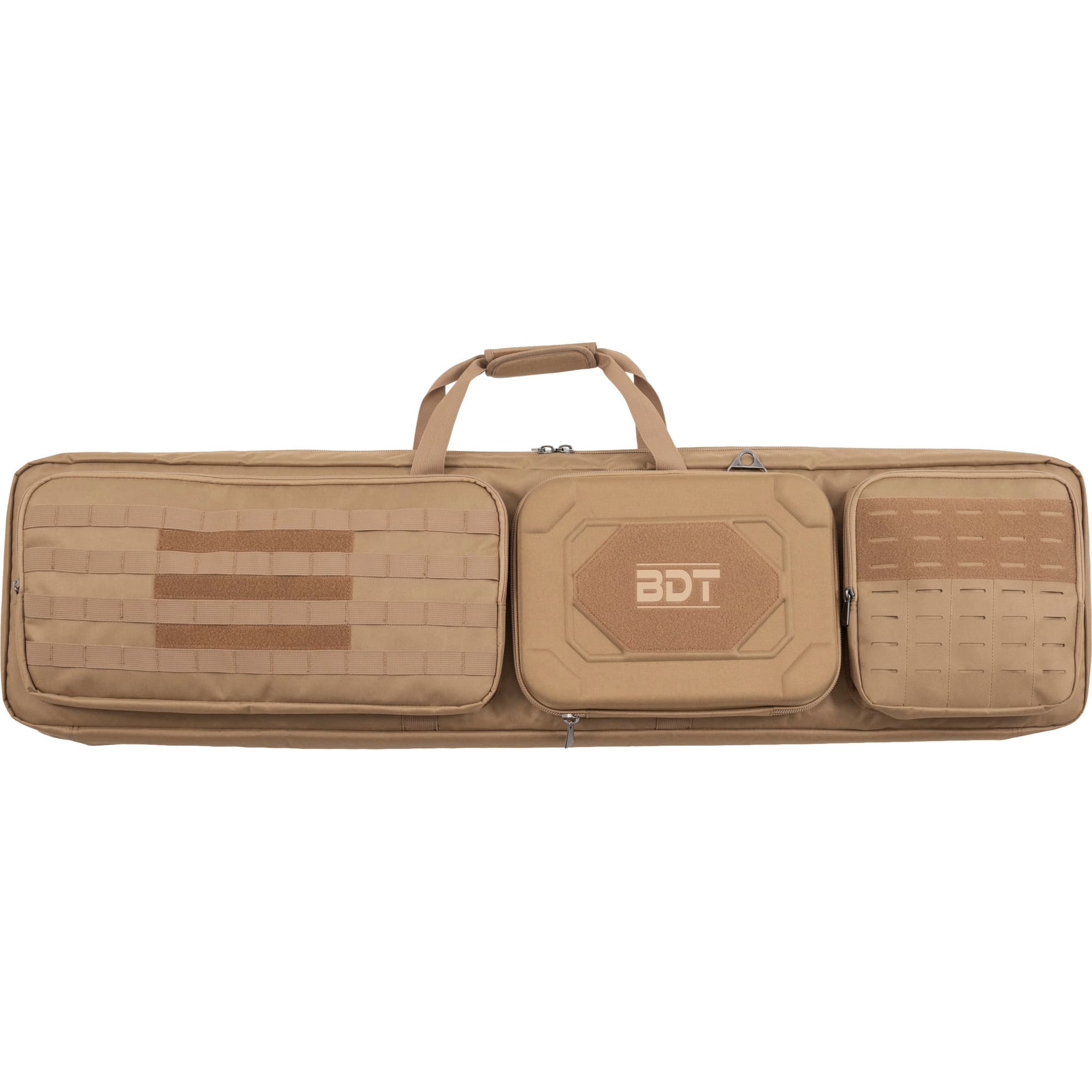BULLDOG DBL SUPRSSR RFL BAG 48" TAN
