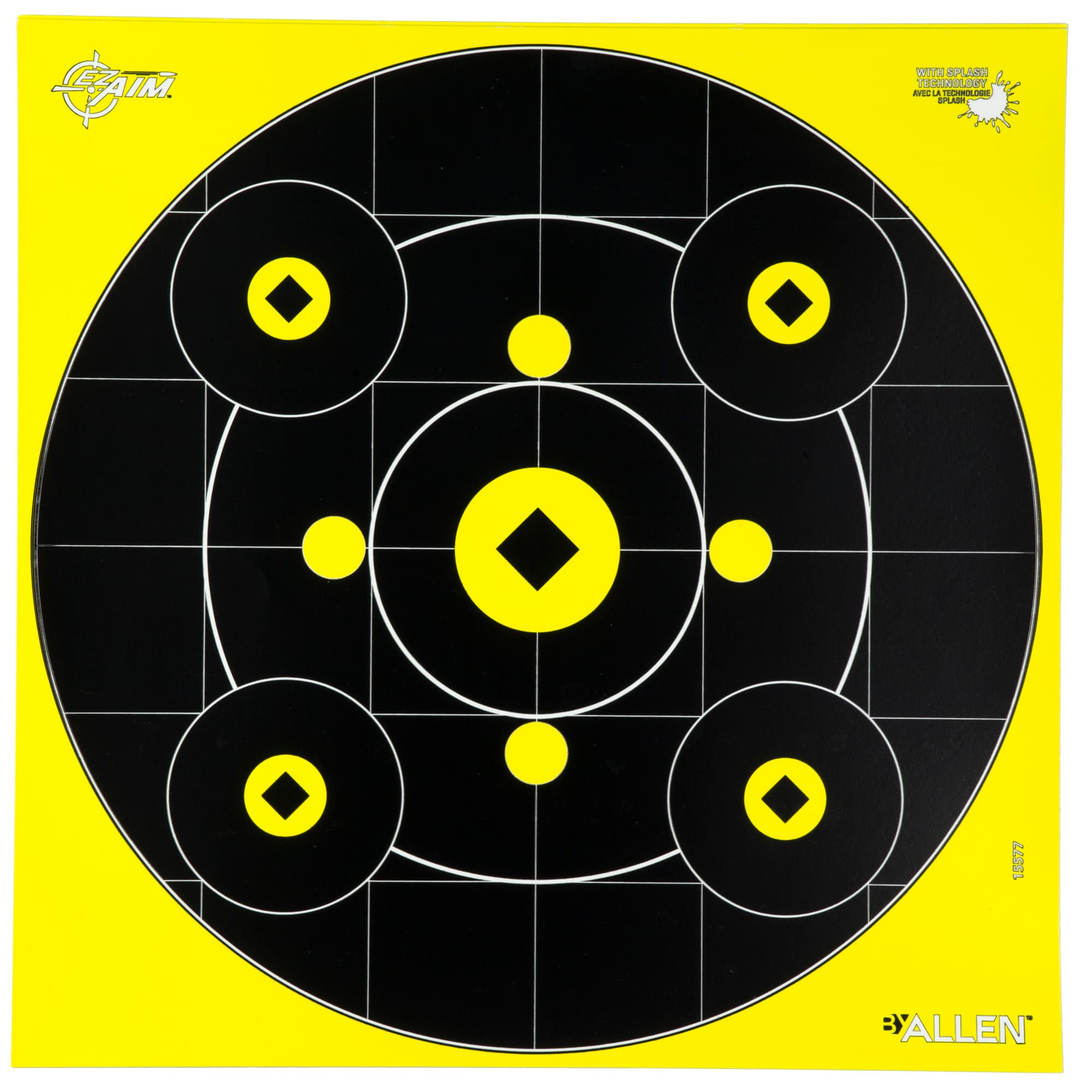 ALLEN EZ AIM SPLASH 12"BULLSEYE 12PK