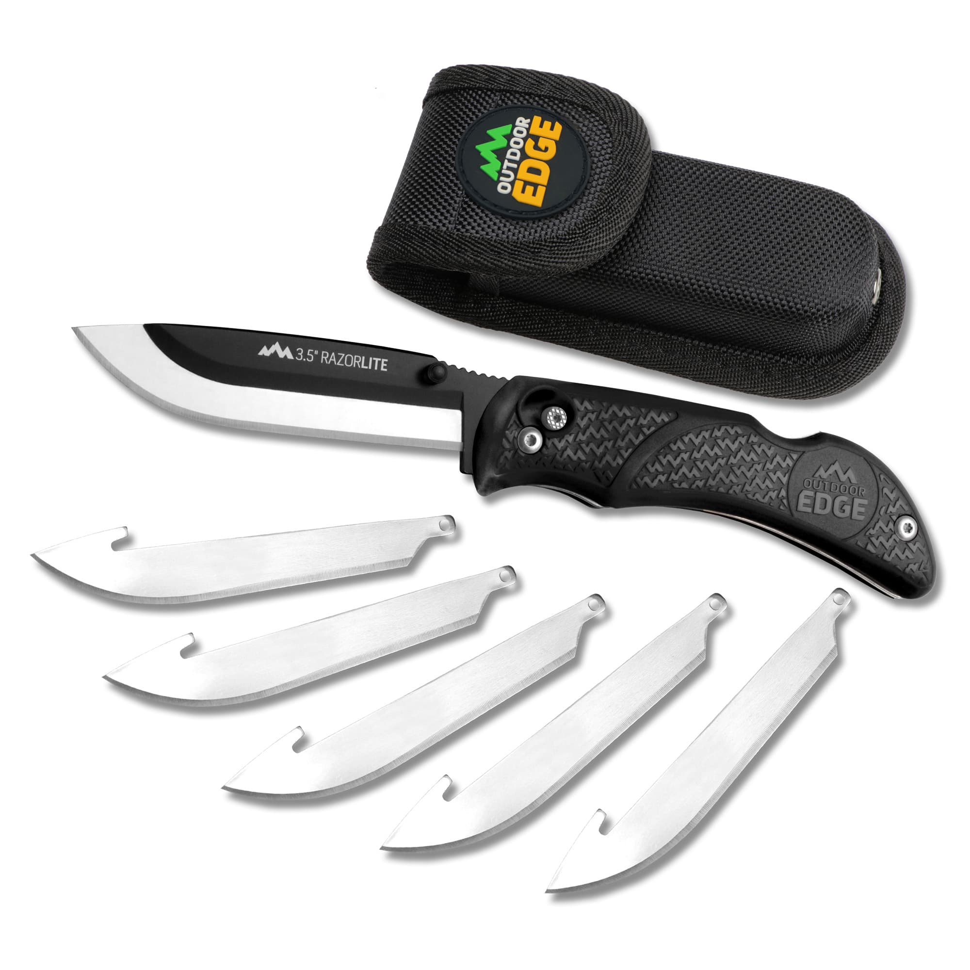 OD EDGE RAZOR LITE 3.5" 6 BLDS BLK