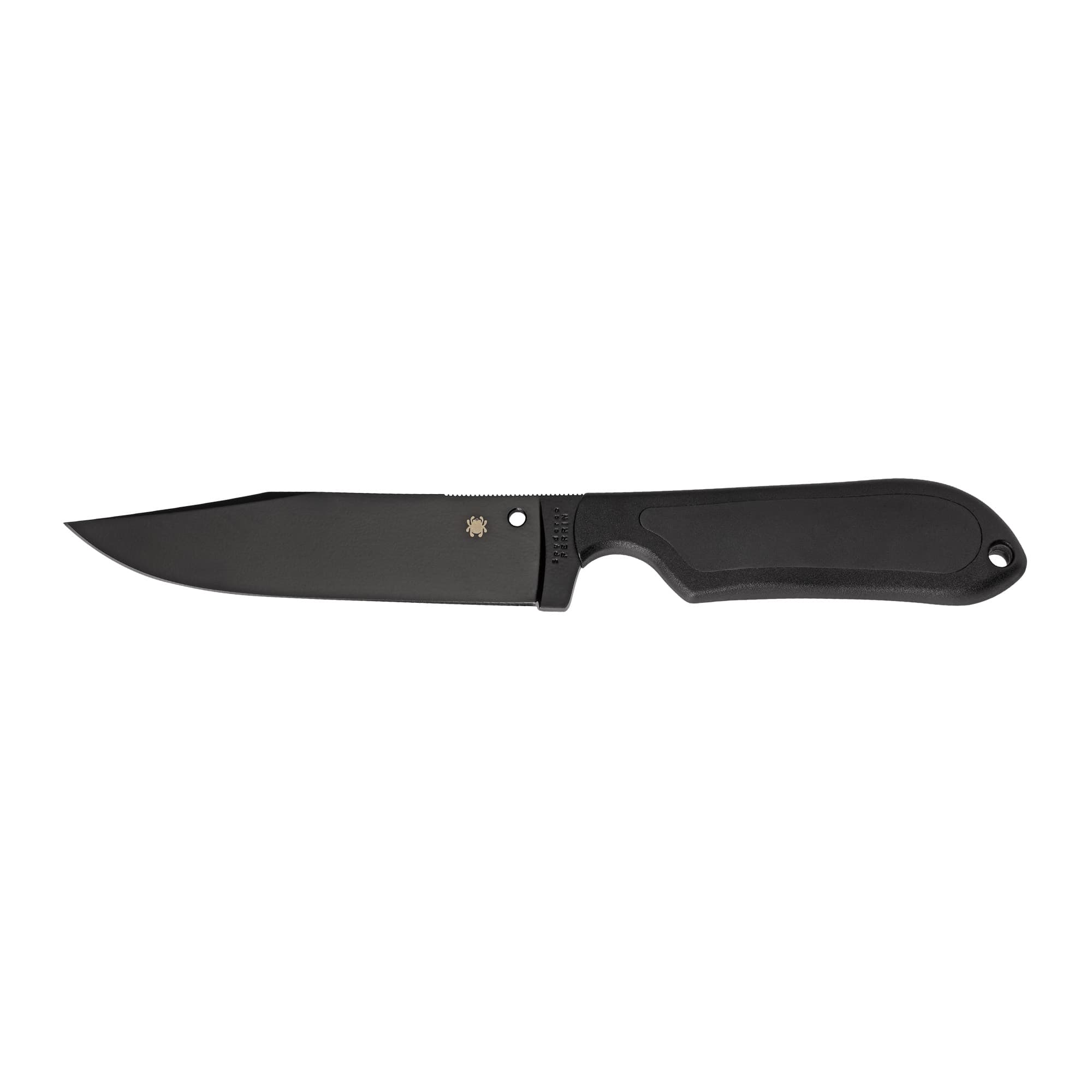 SPYDERCO STREET BOWIE BLK W/SHEATH