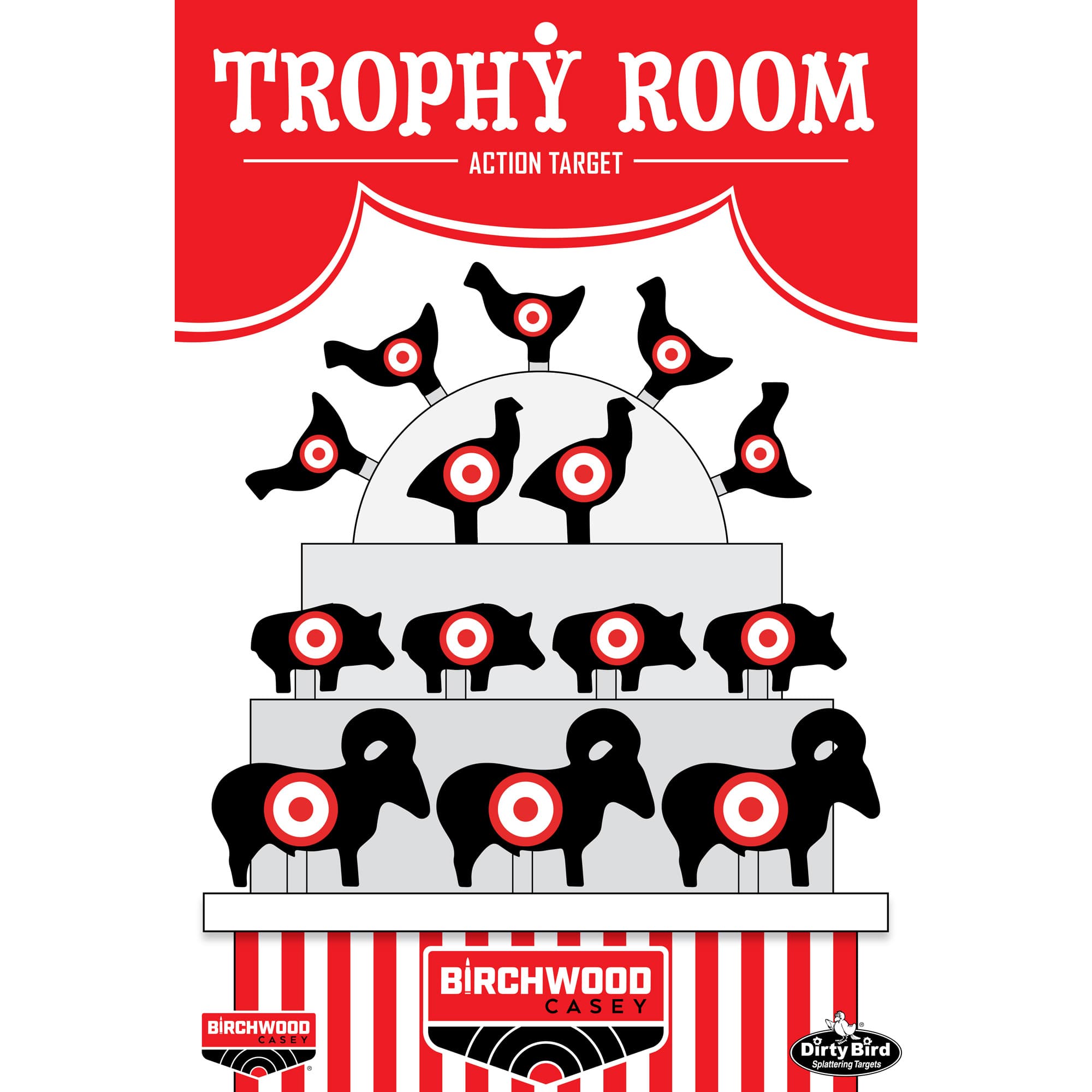 B/C DIRTY BIRD TROPHY ROOM TRGT 6PK