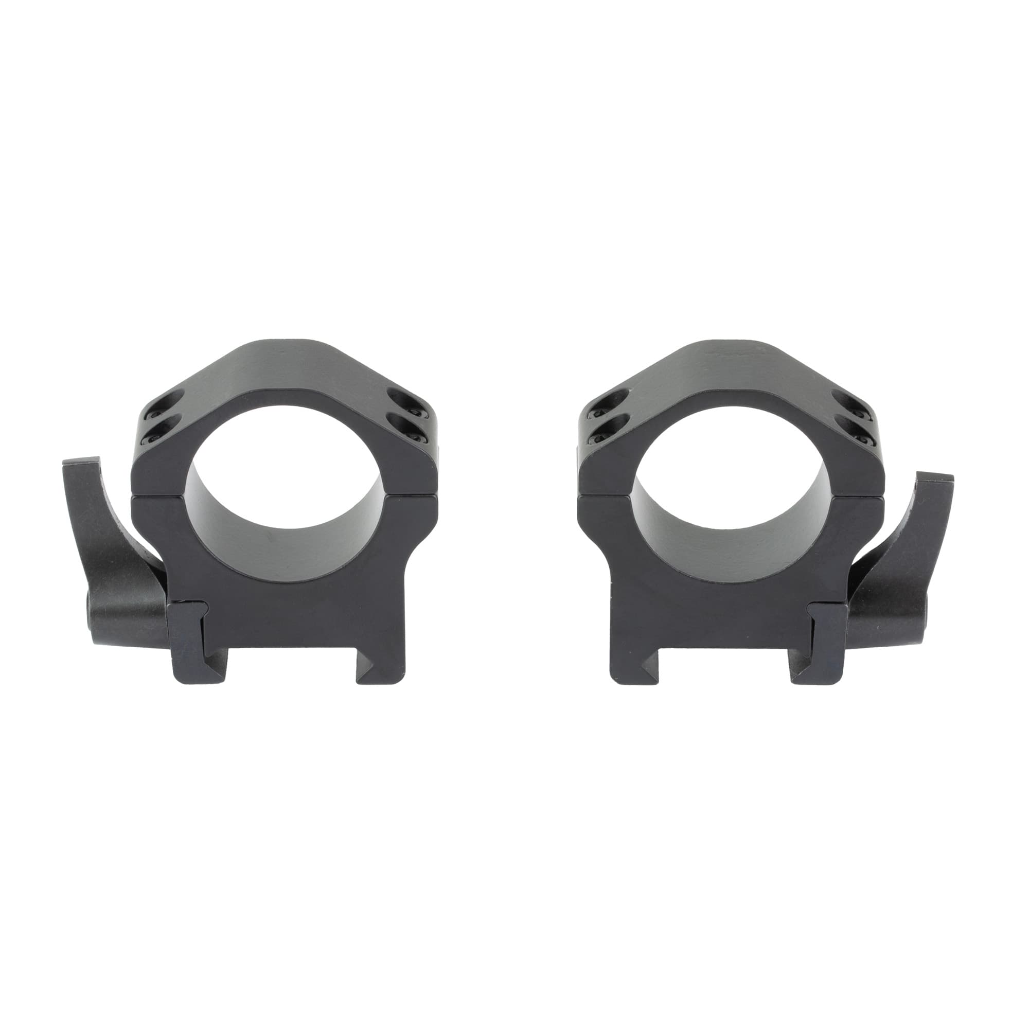 WARNE MAXIMA 1" HRZ QD MED RINGS BLK