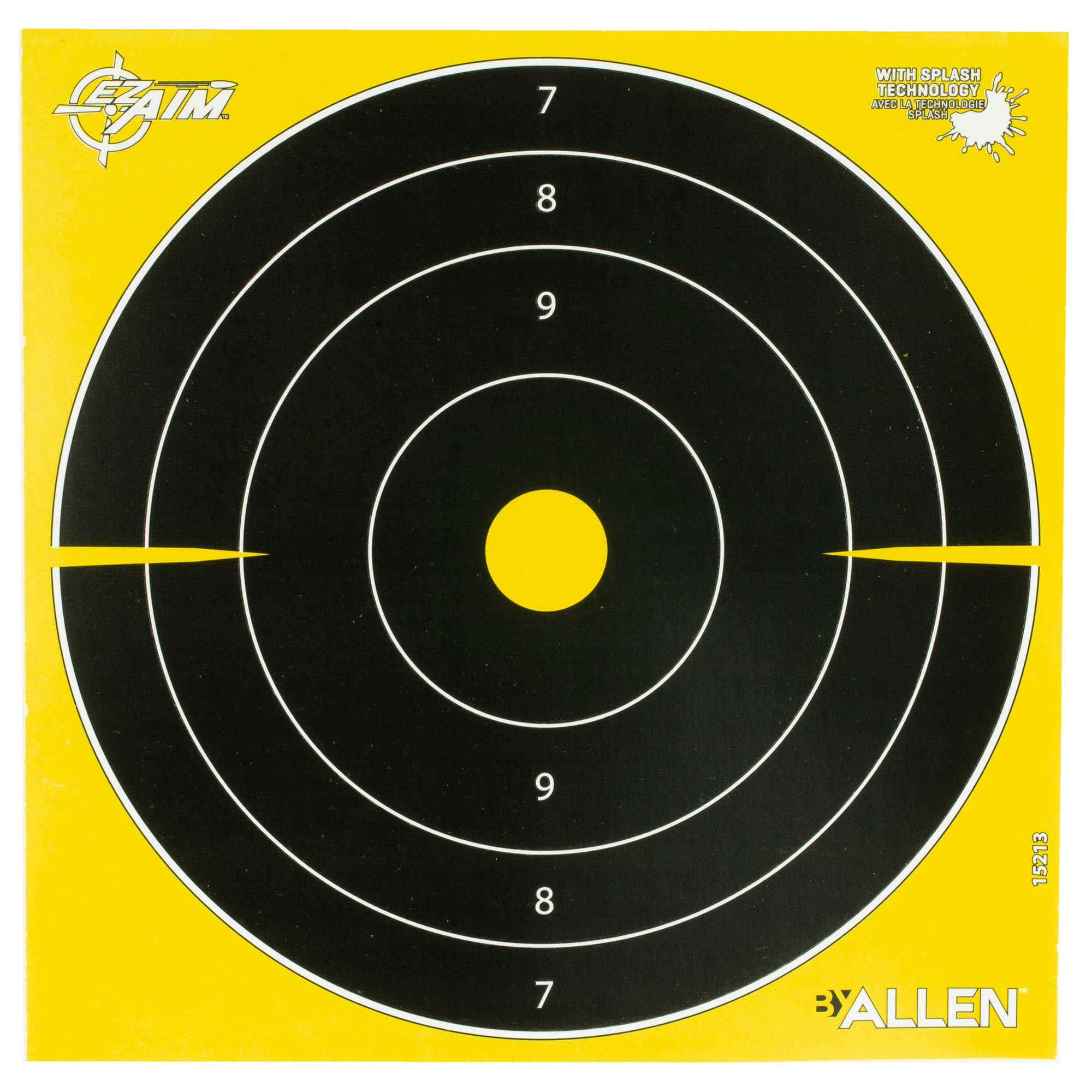 ALLEN EZ AIM 8"X8" BULLSEYE 25PK