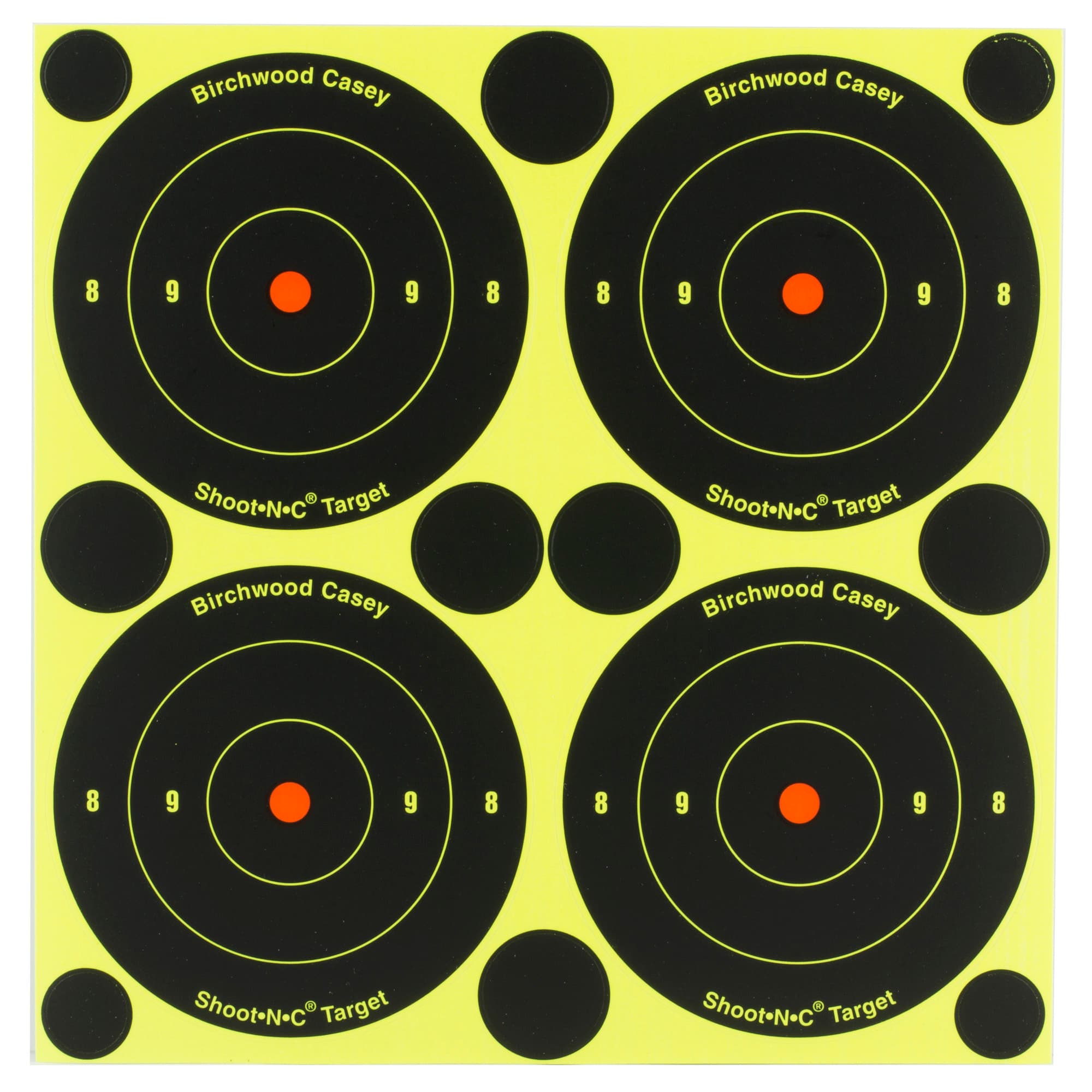 B/C SHT-N-C RND BULLSEYE TGT 240-3"