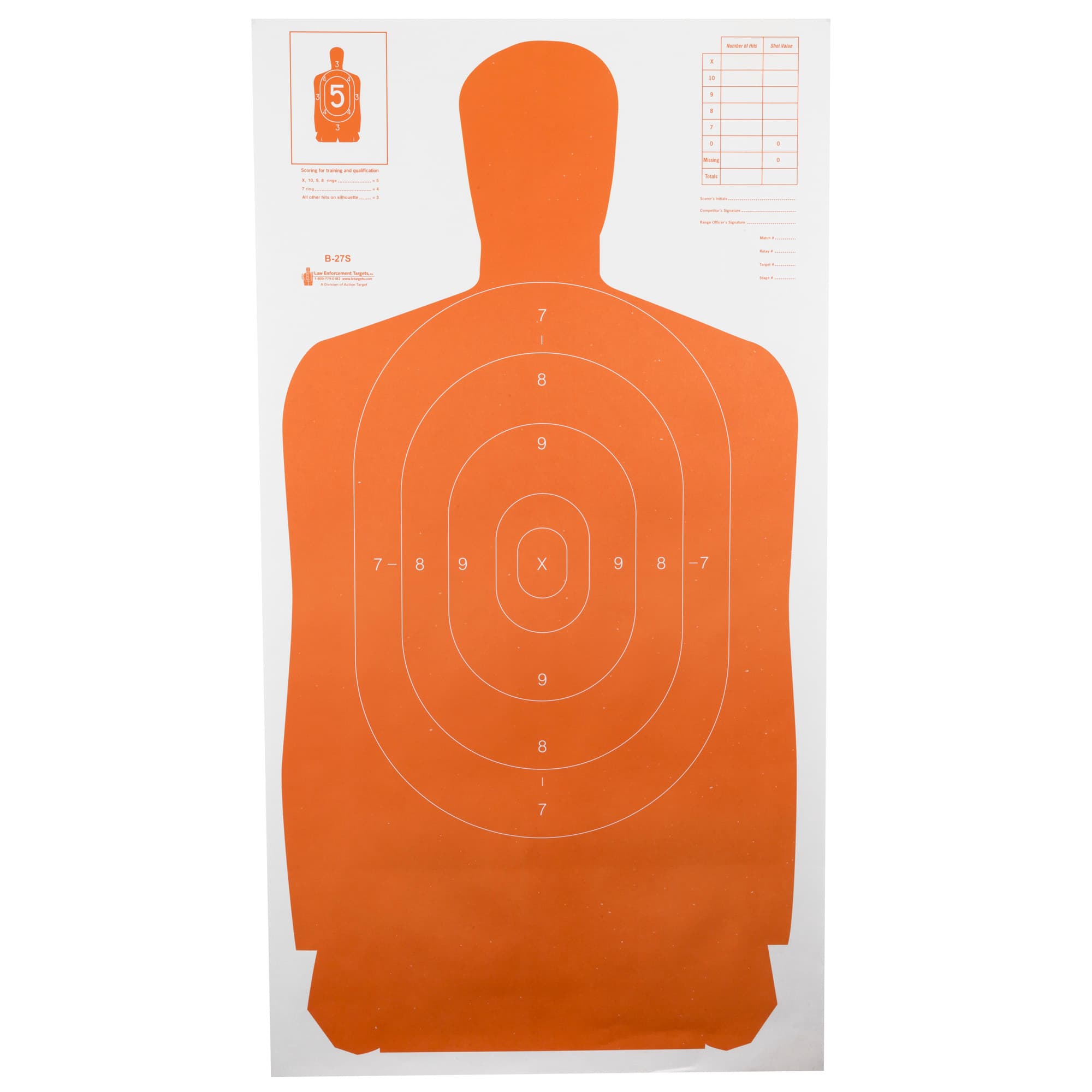 ACTION TGT B27S ORG 100PK