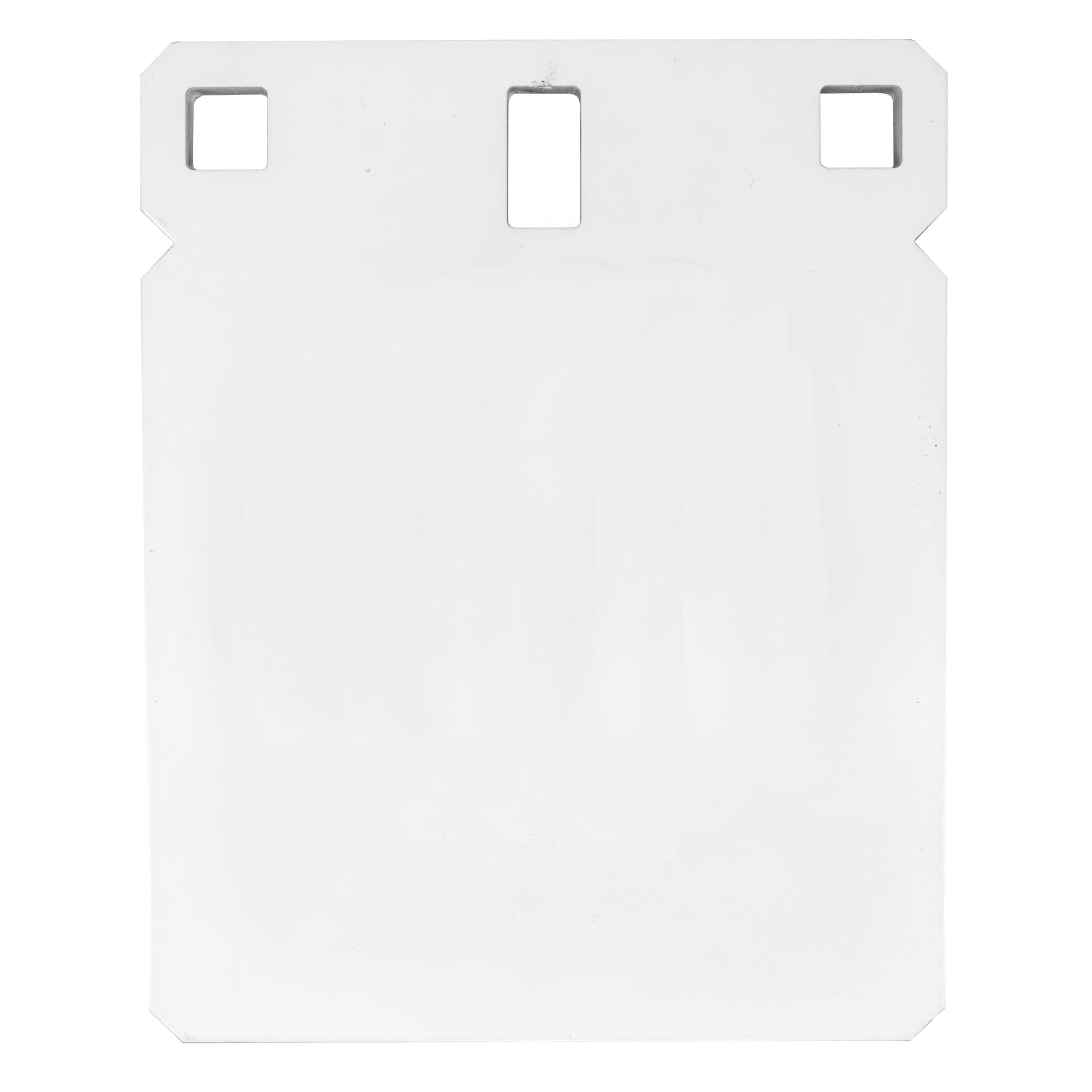 B/C 6" 3/8" STEEL TRGT SQUARE PLATE
