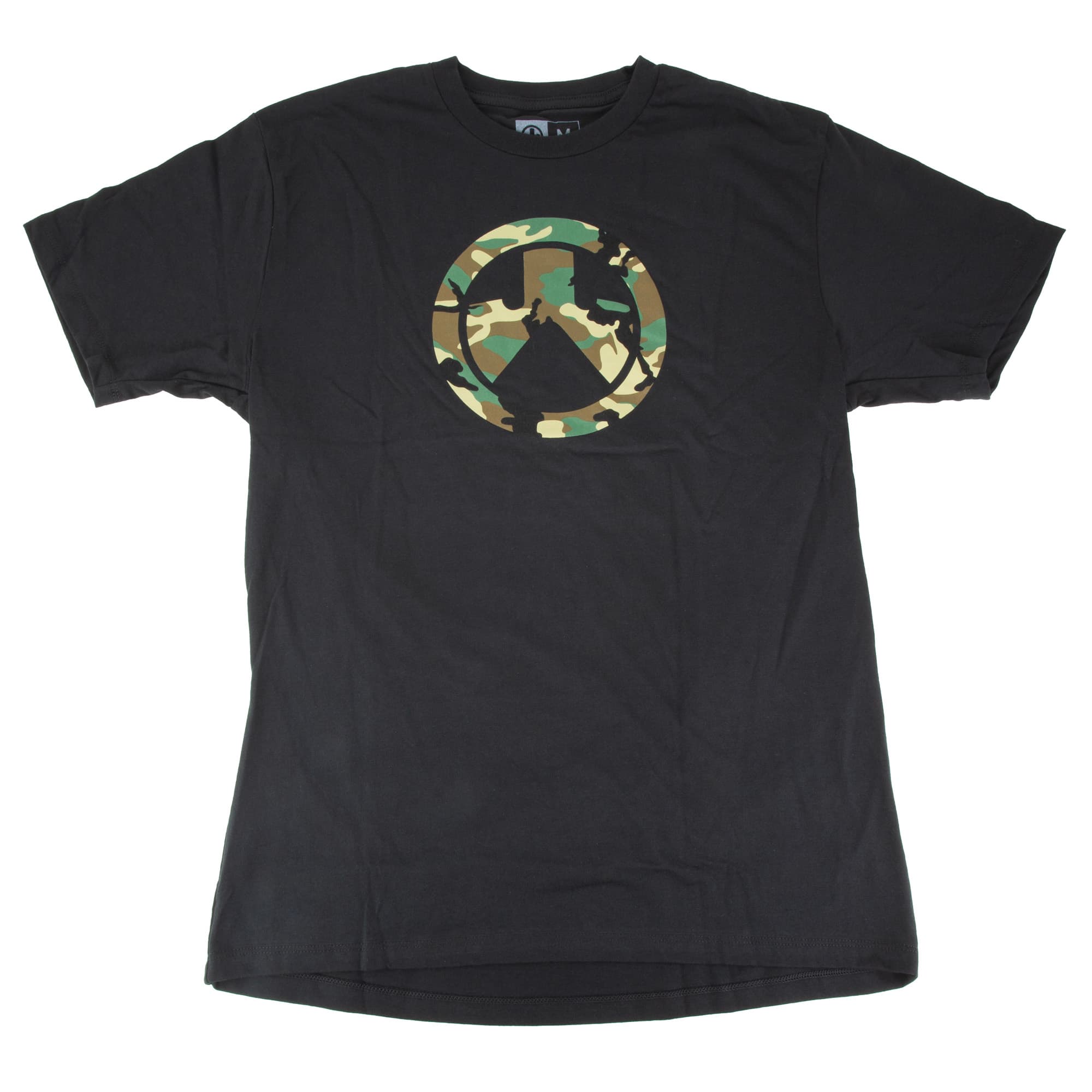 MAGPUL WOODLND CAM ICON TSHRT BLK M