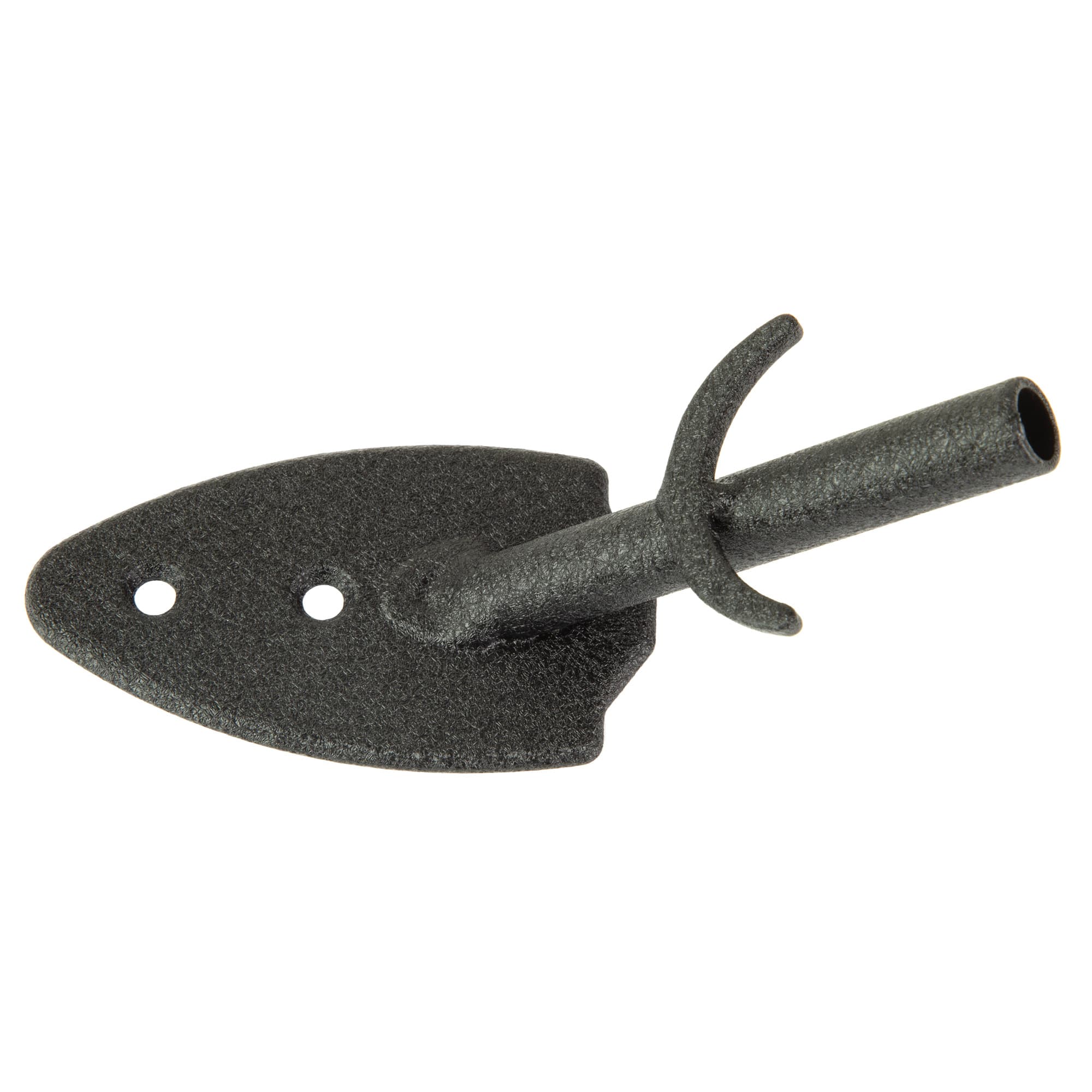 SKULL HOOKER FLUSH WALL MOUNT BLK