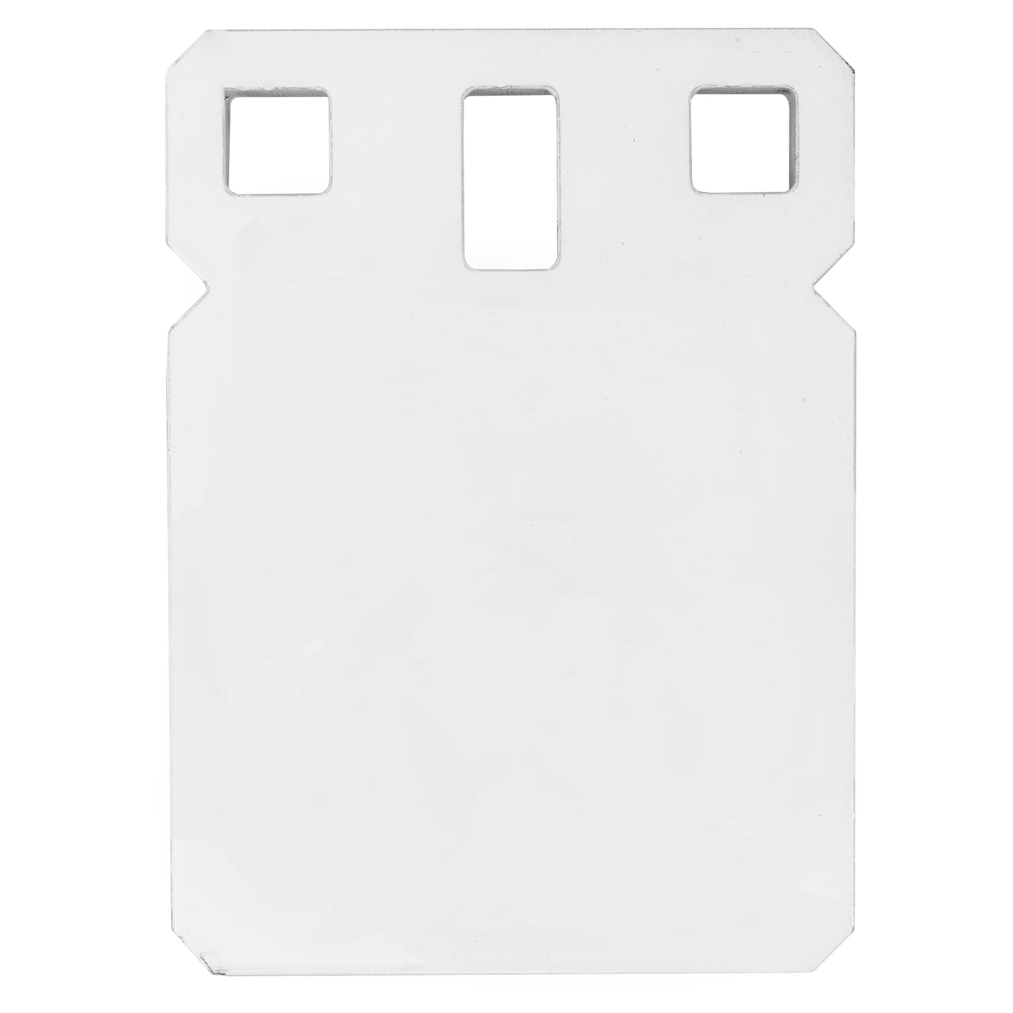 B/C 4" 3/8" STEEL TRGT SQUARE PLATE