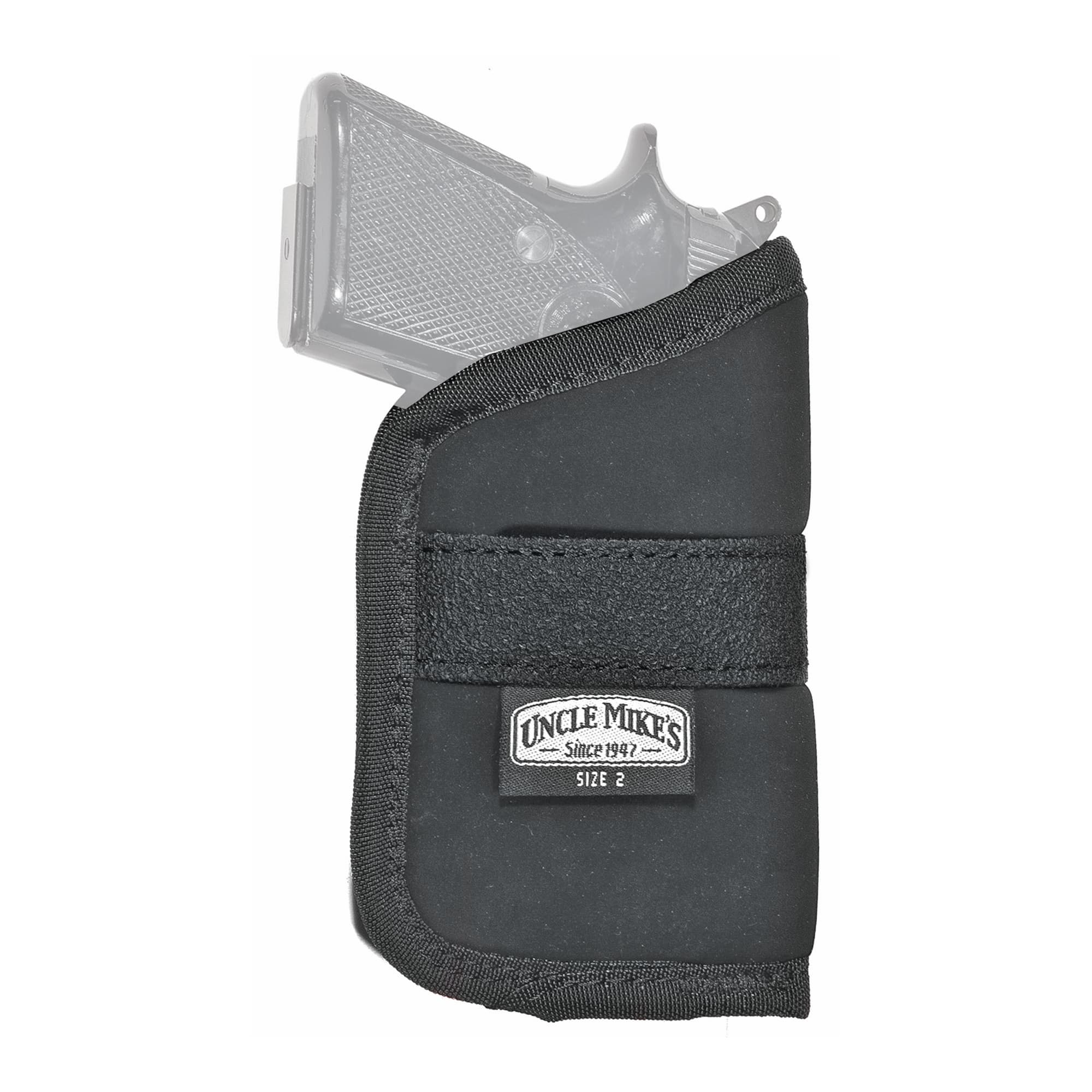 U/M INSIDE POCKET HLSTR SZ 2 BLK AMB