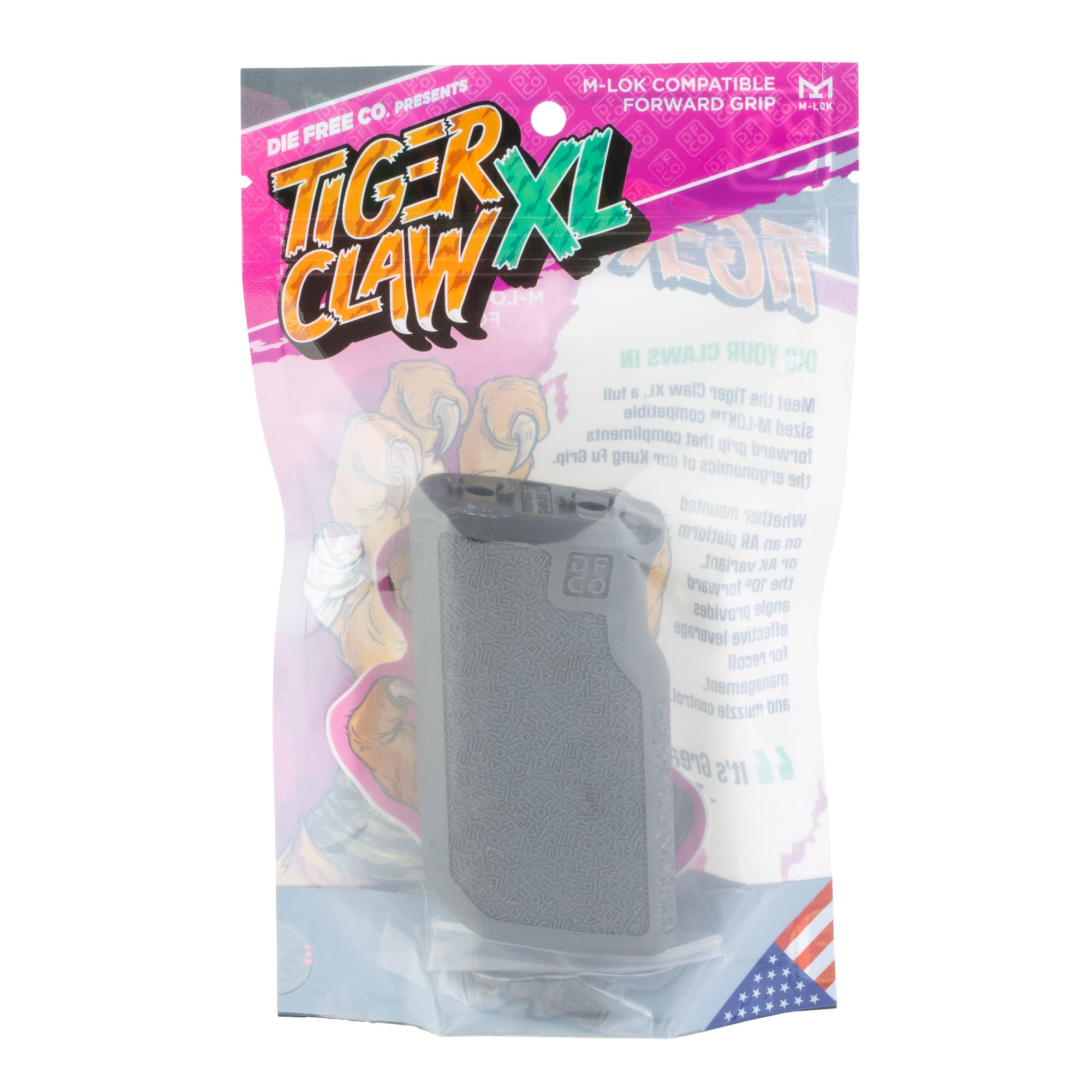 DFCO TIGER CLAW XL FOREGRIP GRAY