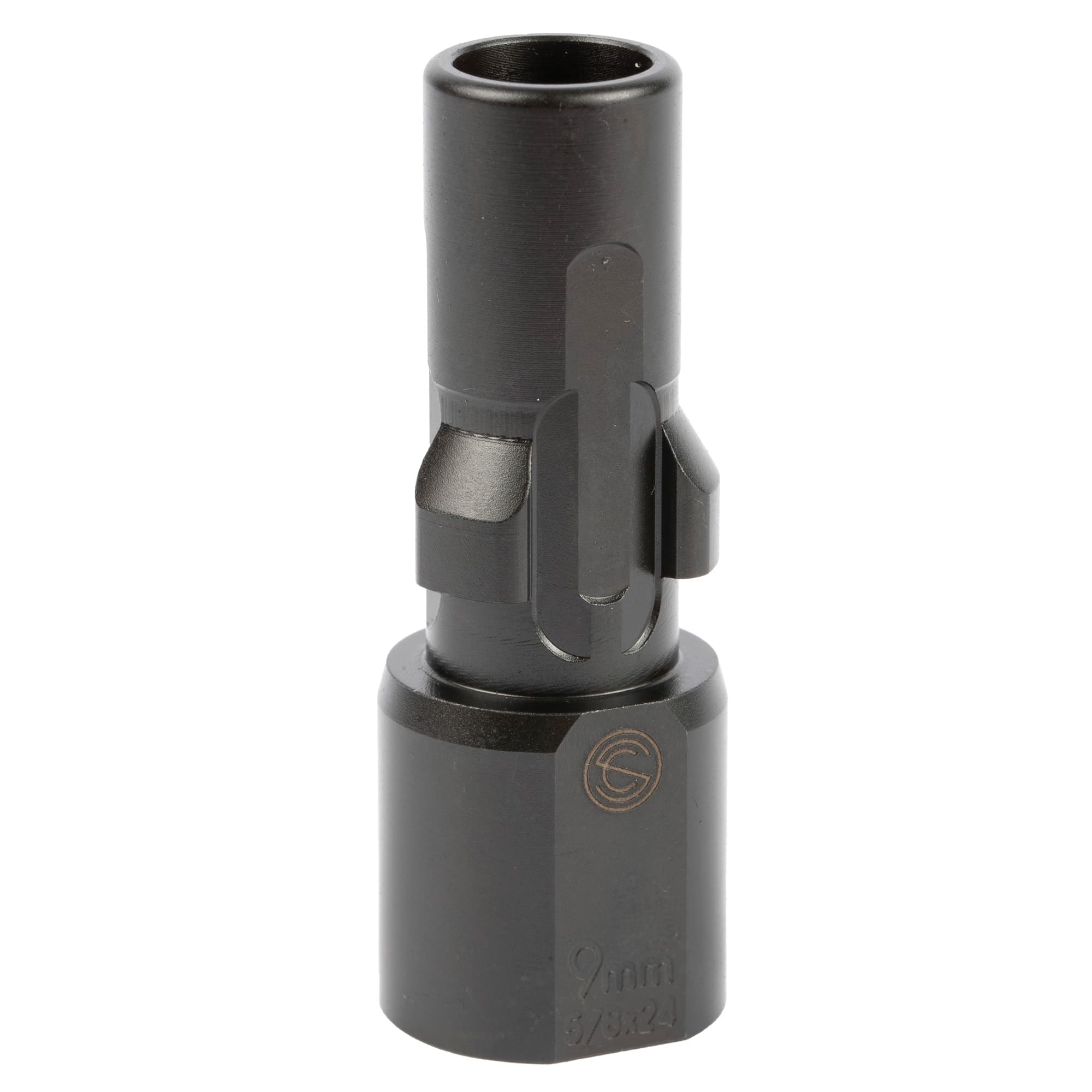 SCO 3LUG MUZZLE DEVICE 9MM 1/2X28