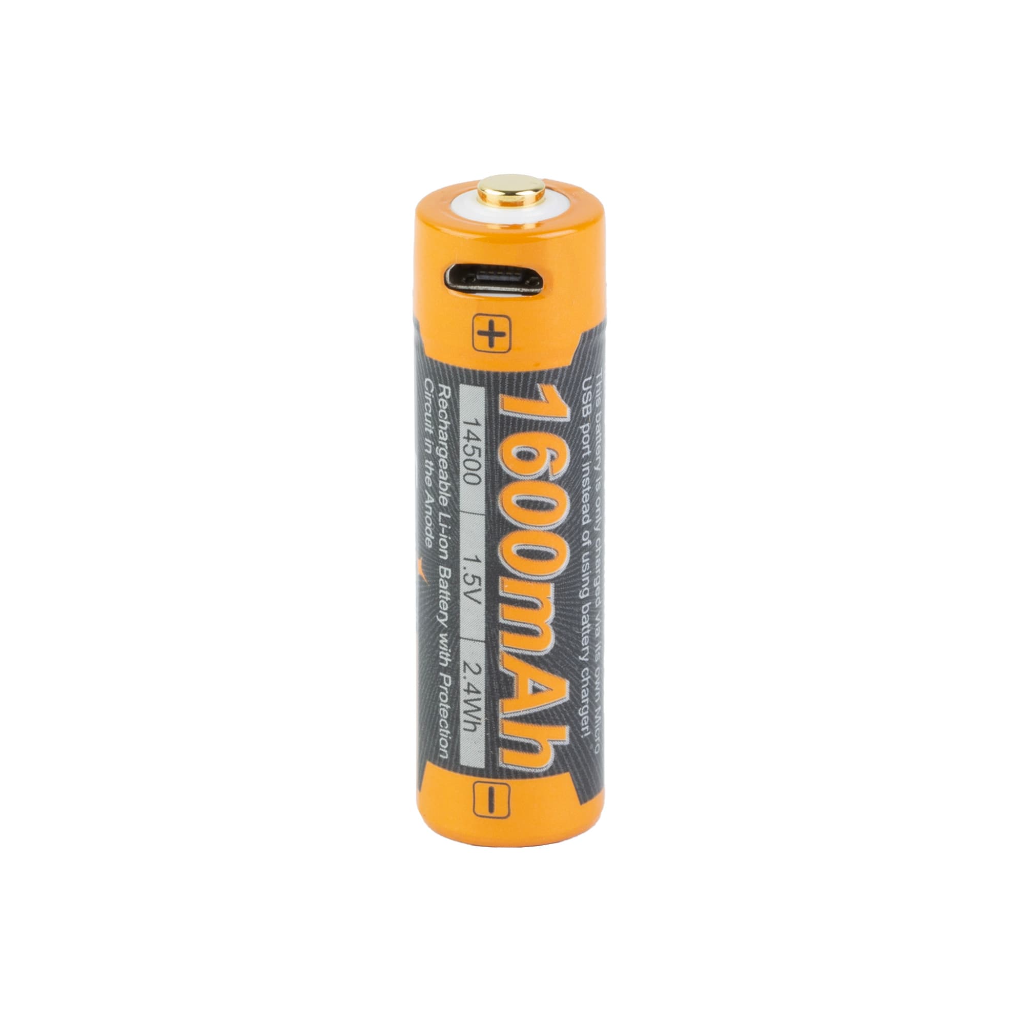 FENIX 1600MAH USB 14500 RCHRGBL BAT