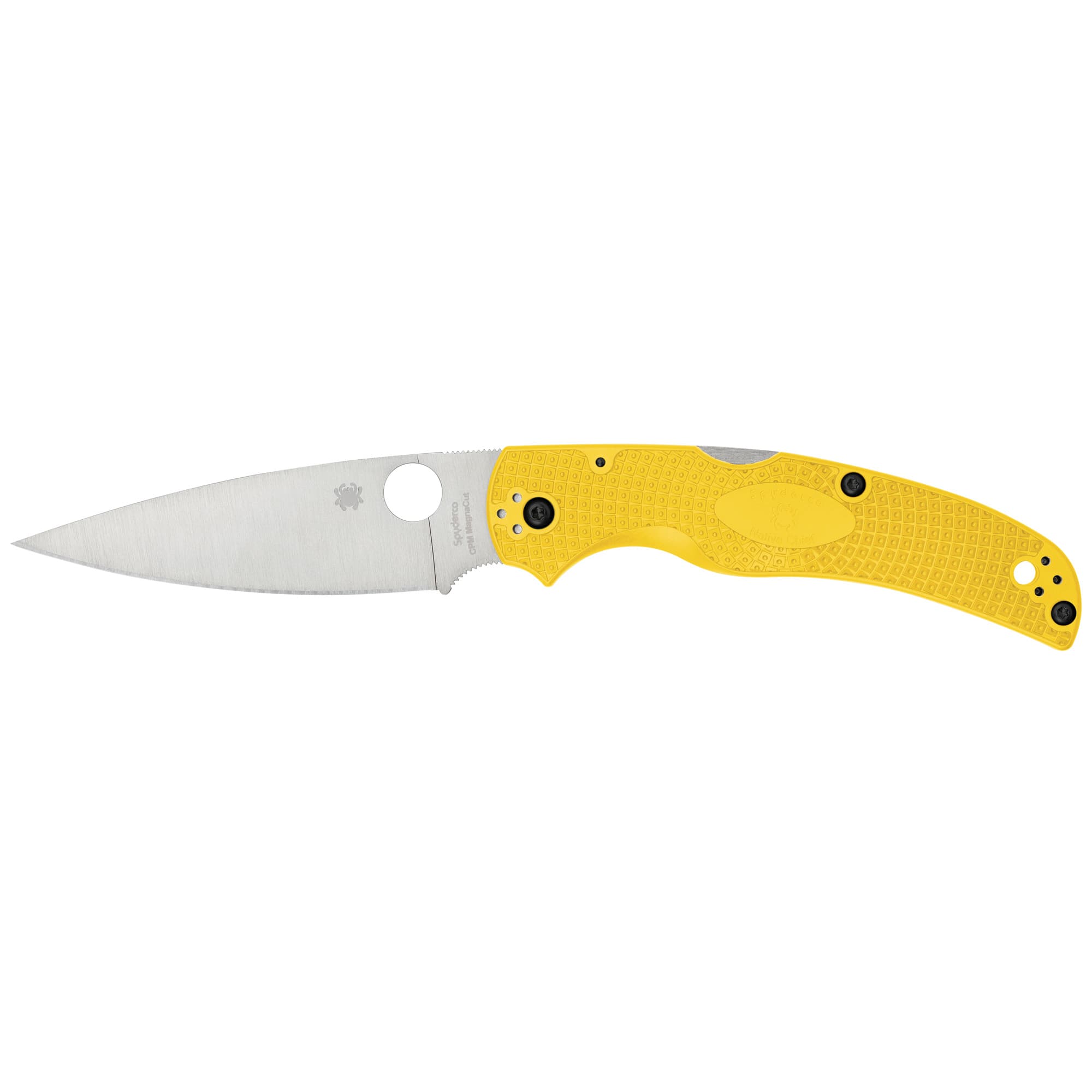 SPYDERCO NATIVE CHIEF SALT LW YELLOW