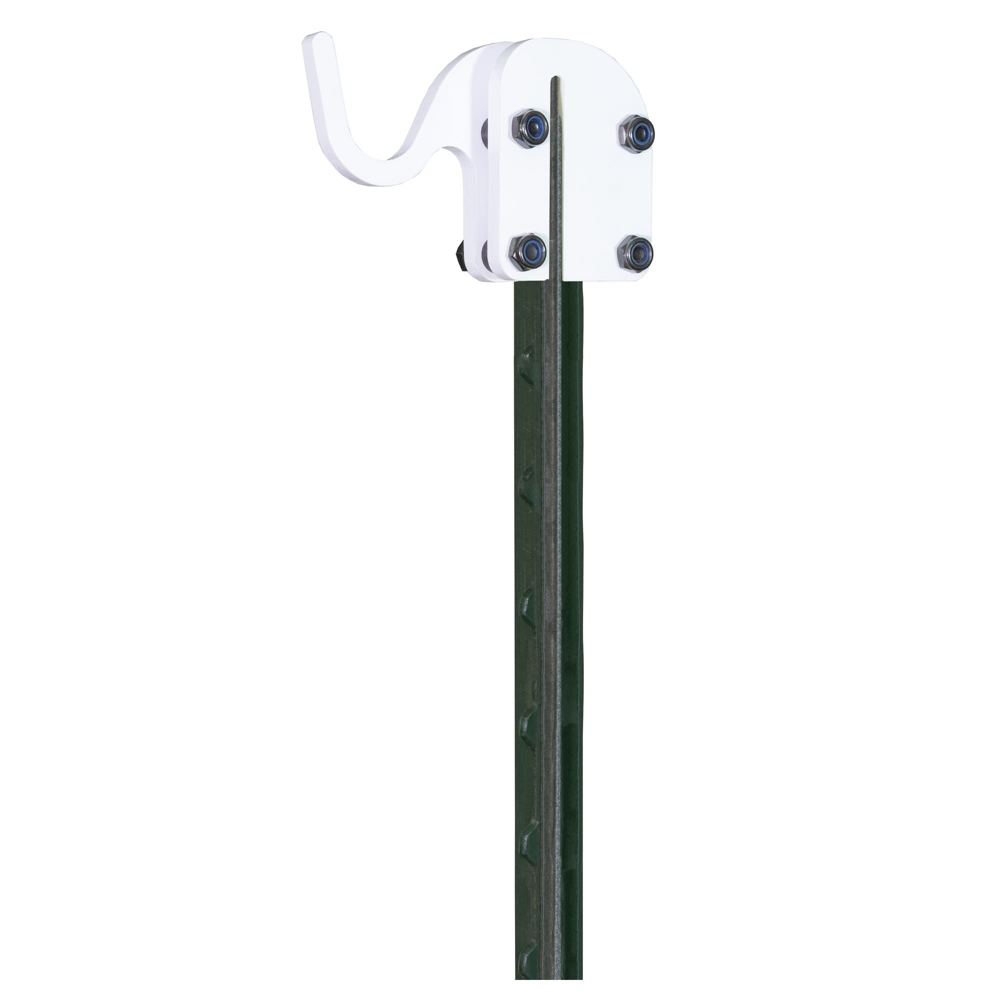 B/C T-POST TARGET HOOK WHITE