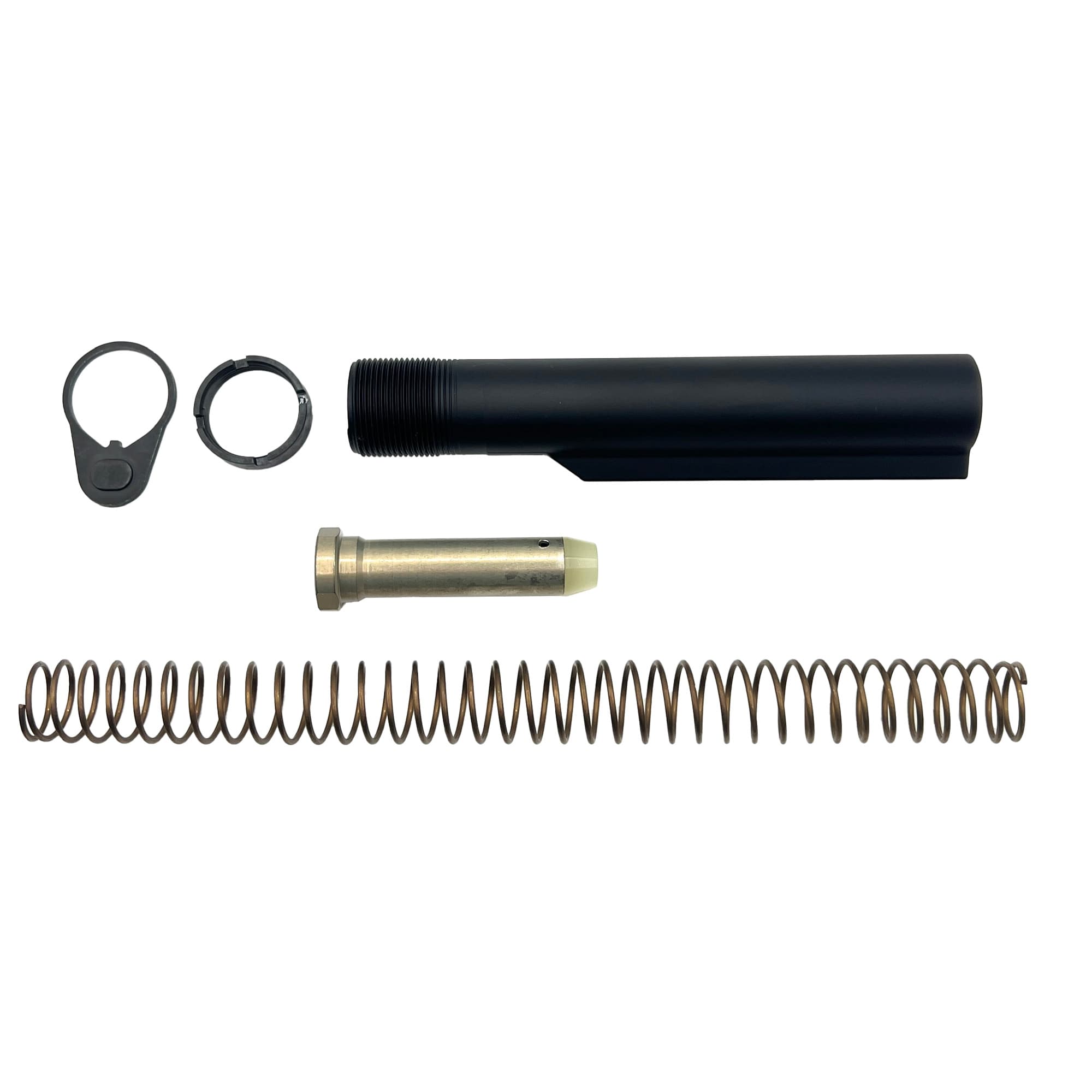 LBE AR BUFFER TUBE KIT H2 BUFFER BLK