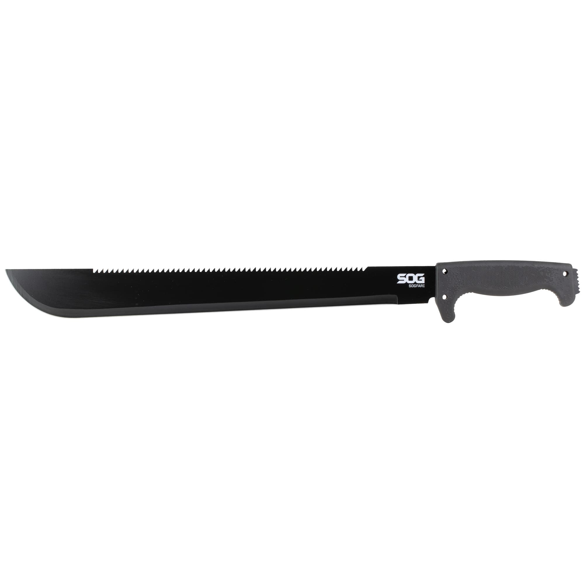 SOG SOGFARI MACHETE BLACK 18" W/STH