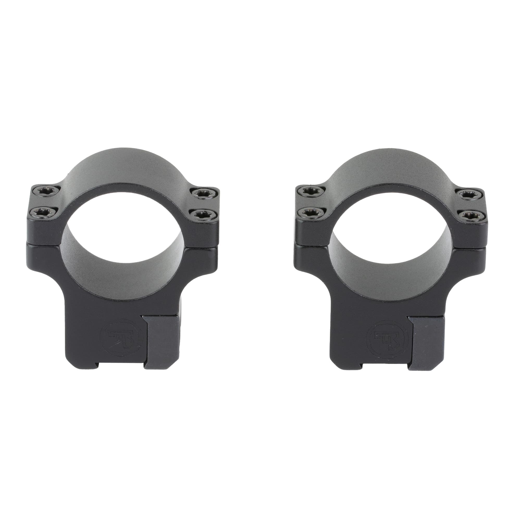 CZ 457/455 DOVETAIL RINGS 1" BLK