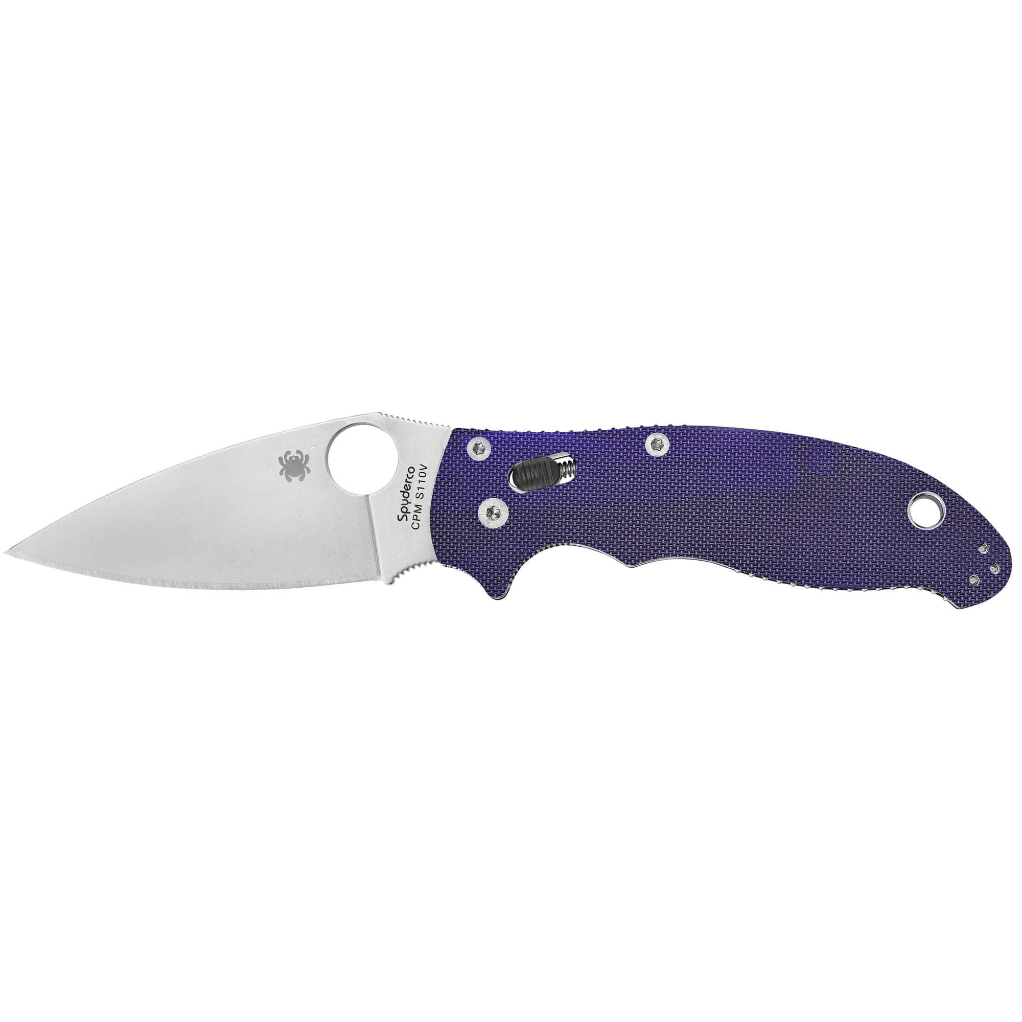 SPYDERCO MANIX 2 G-10 DARK BL 3.375"