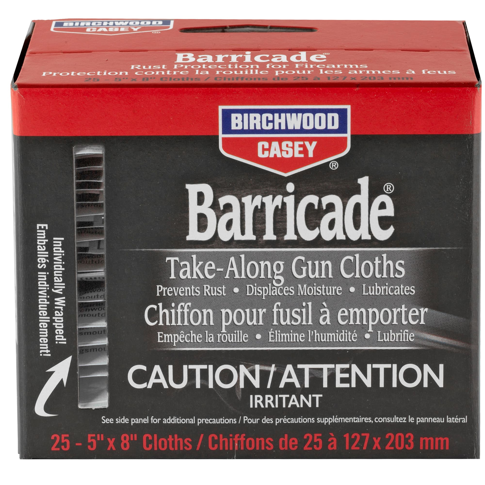 B/C BARRICADE TAKE ALONGS 25 WIPES