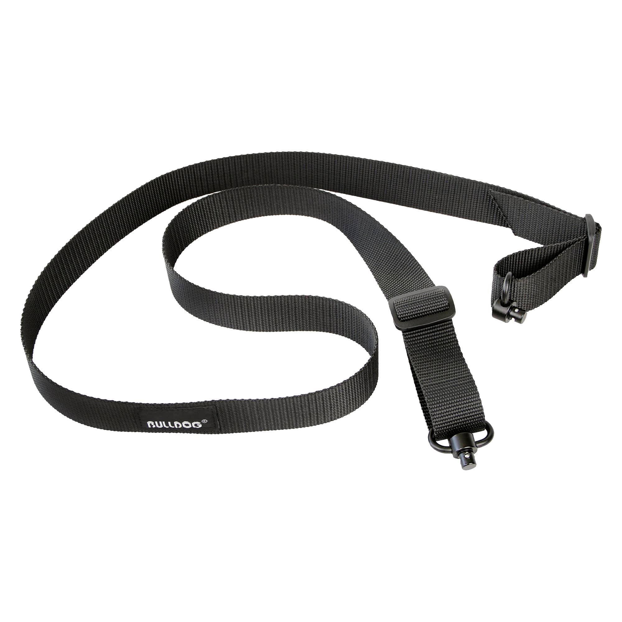 BULLDOG SP SLING W/QD SWIVELS BLK