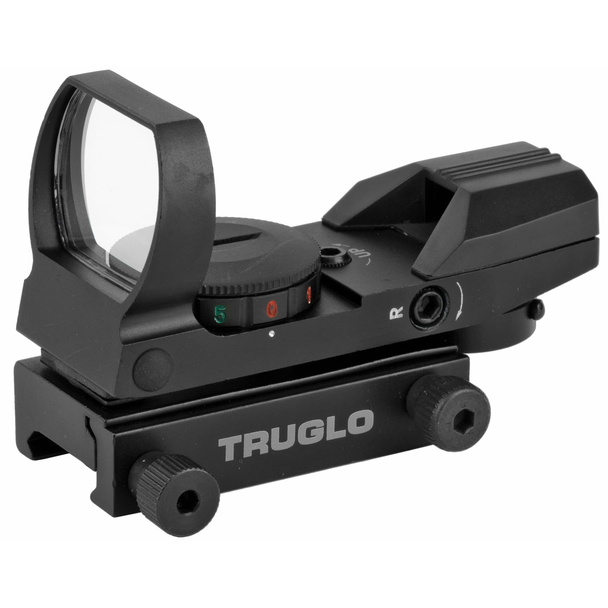 TRUGLO RED DOT OPEN 4 RETICLE BLACK