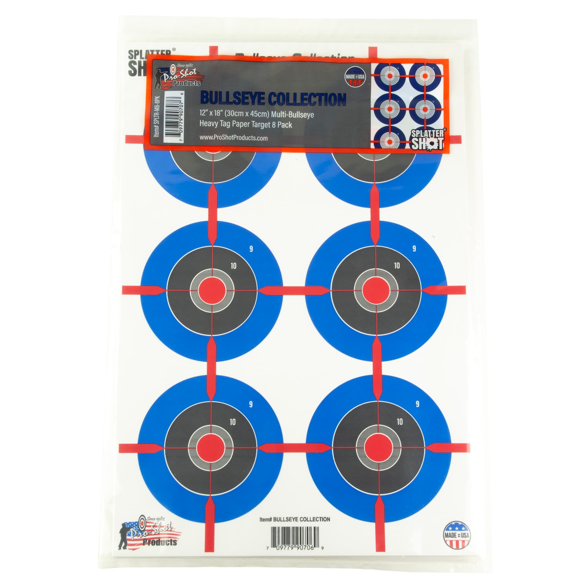 PROSHOT SPLTR MB 12X18 TP 8PK