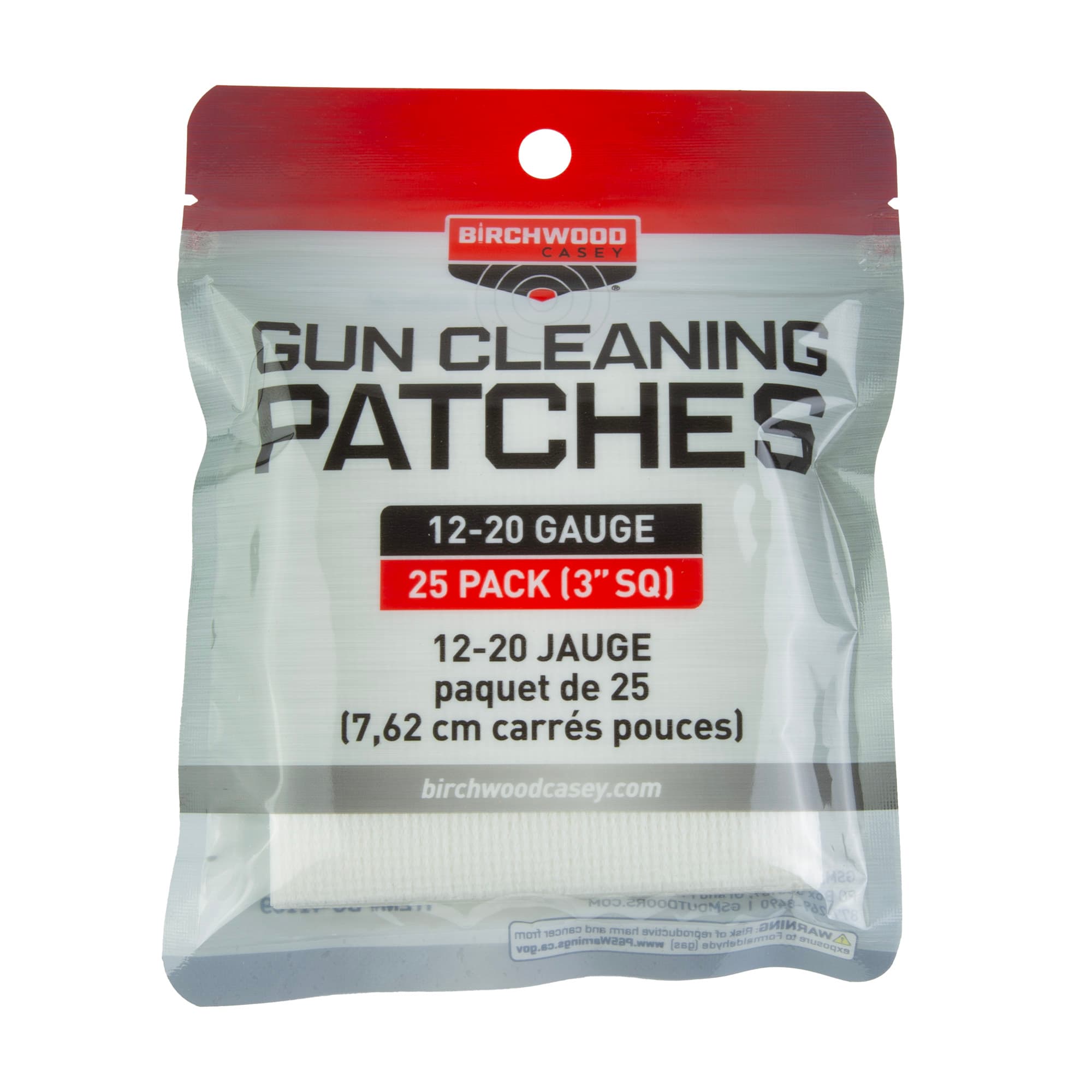 B/C PATCH 3 SQ 12-20GA 25PK