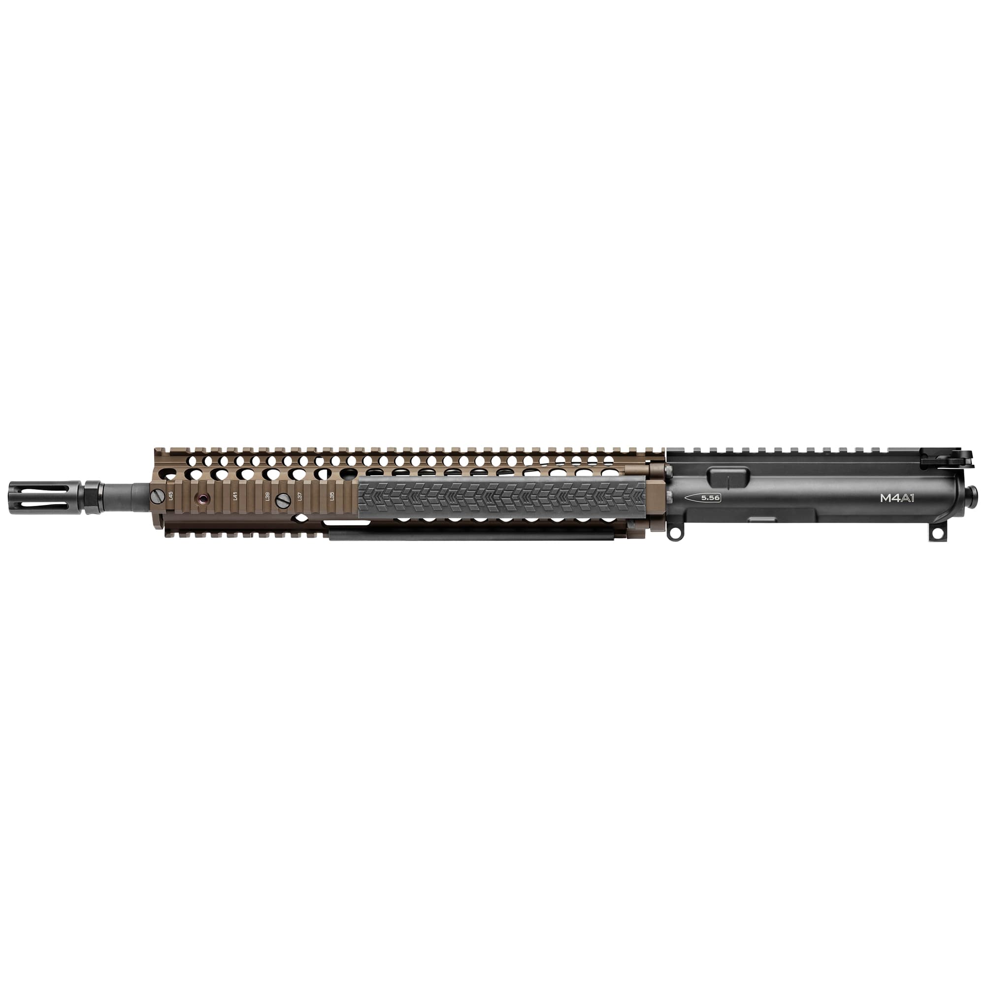 DD M4A1 UPPER URG 14.5"PB 556 FDE