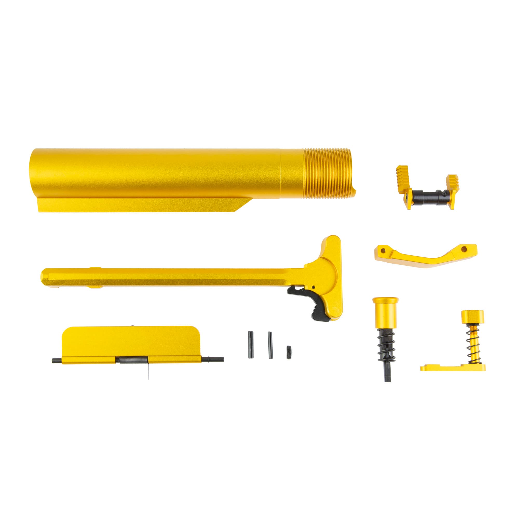 XTS AR15 ANODIZED PARTS KIT GOLD