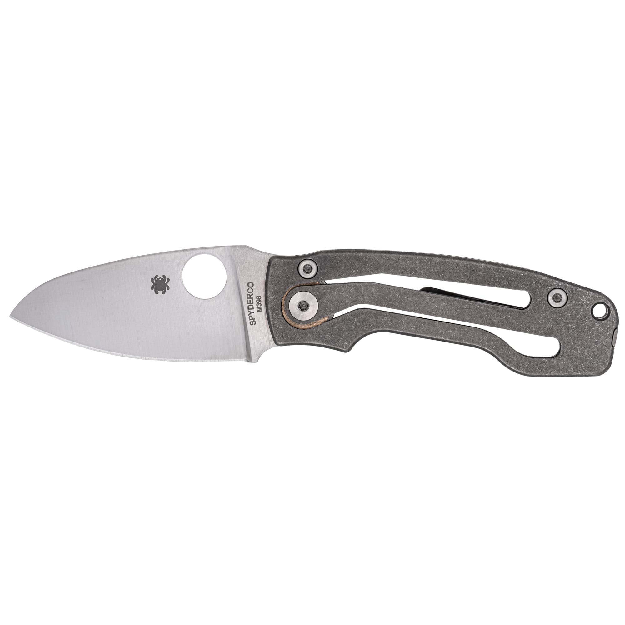 SPYDERCO PITS 2 SLIPIT TI 2.74" GRY