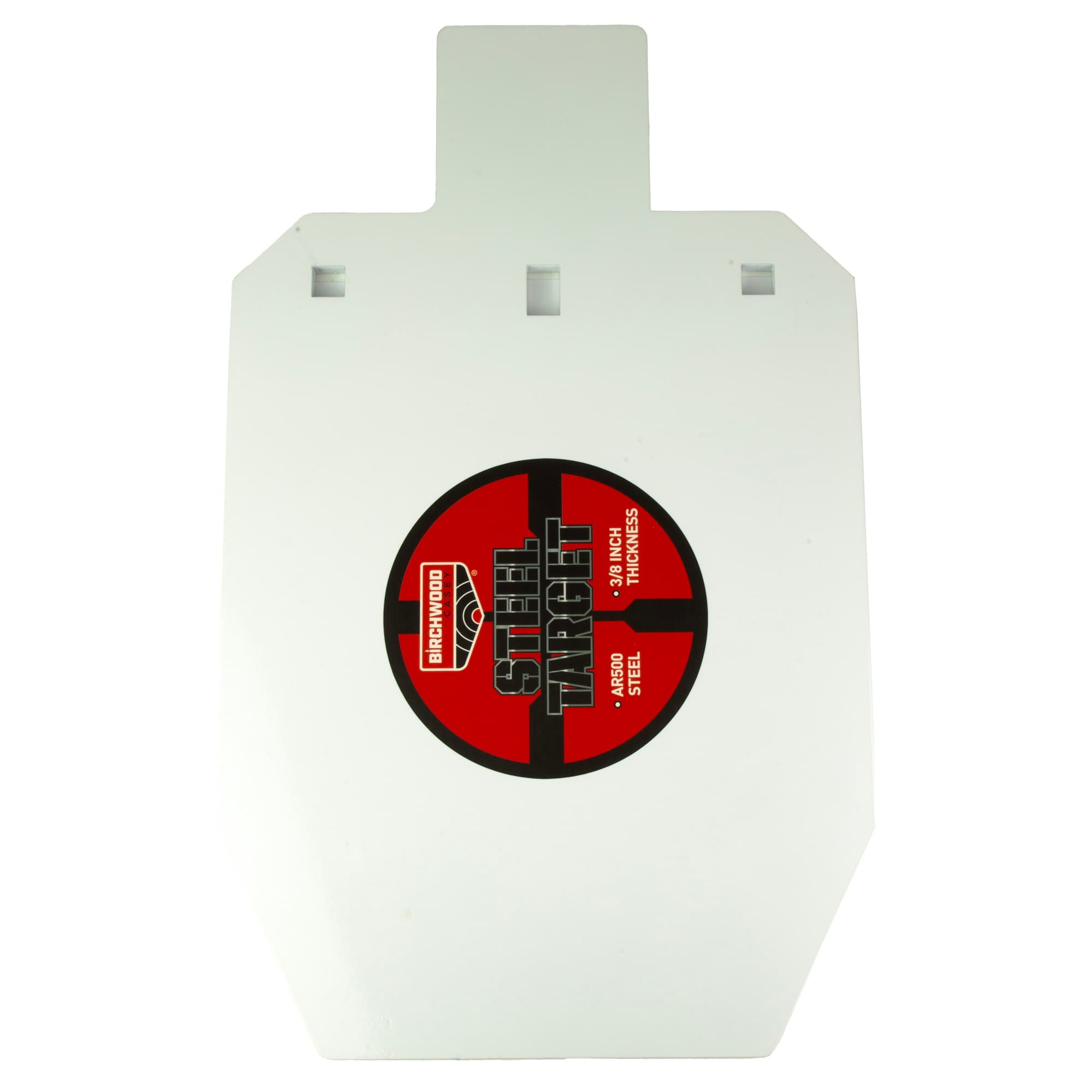 B/C 2/3 IPSC SILHOUETTE TARGET WHT