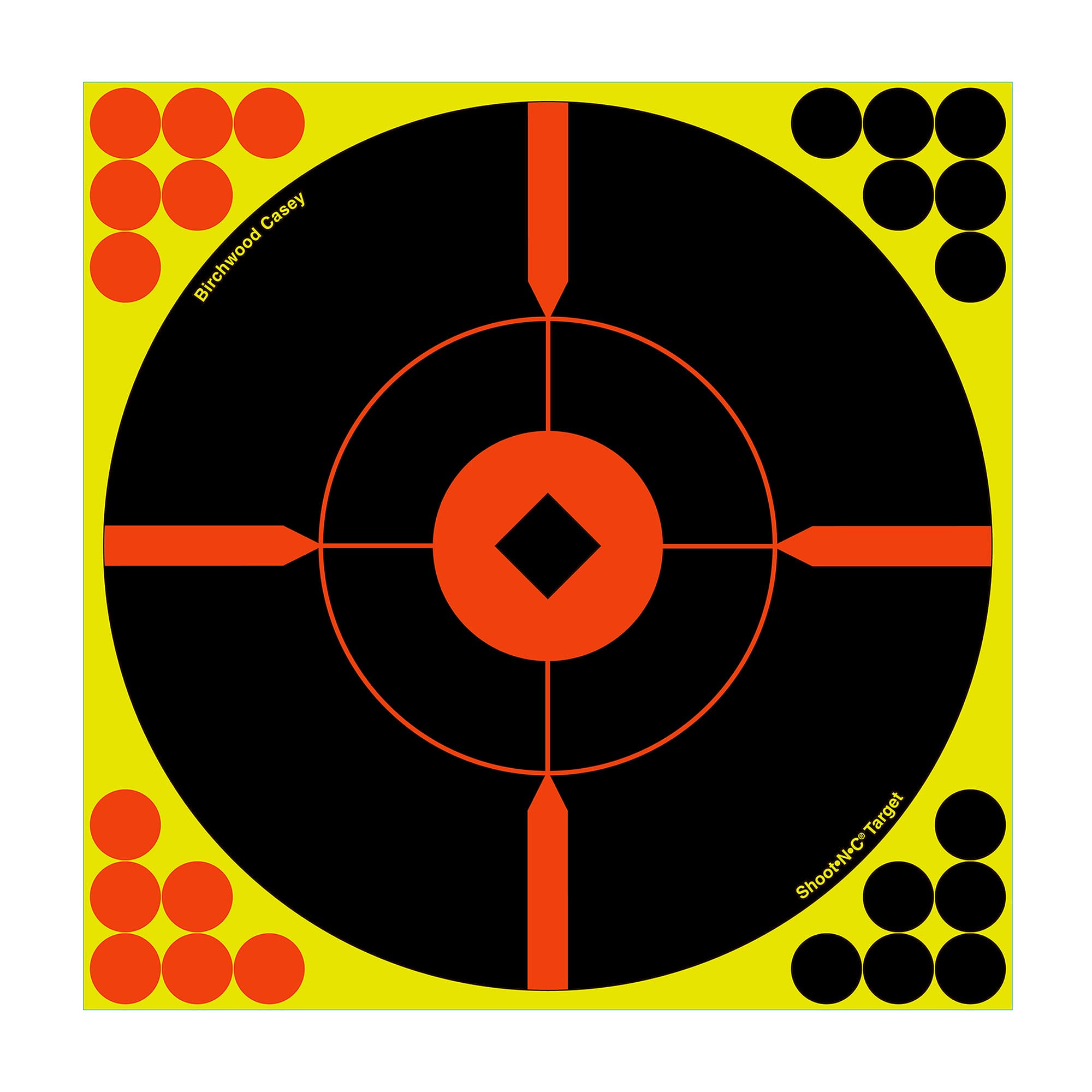 B/C SHT-N-C RND CH BLSEYE TGT 5-12"