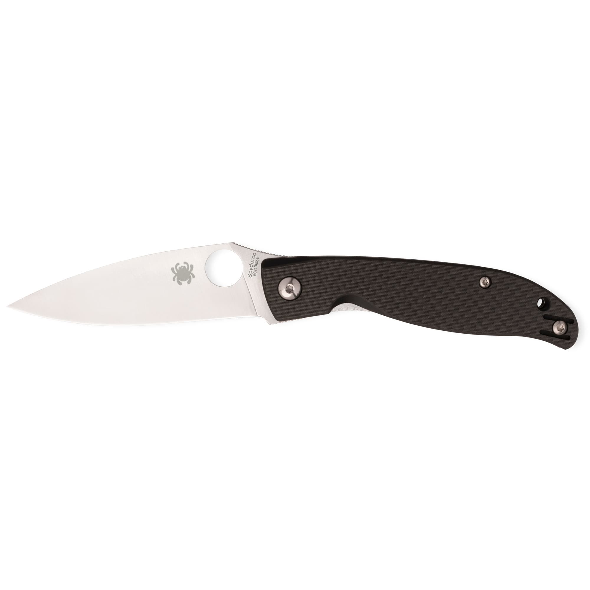 SPYDERCO MANTRA 4 CF 3.34" BLK/SLV