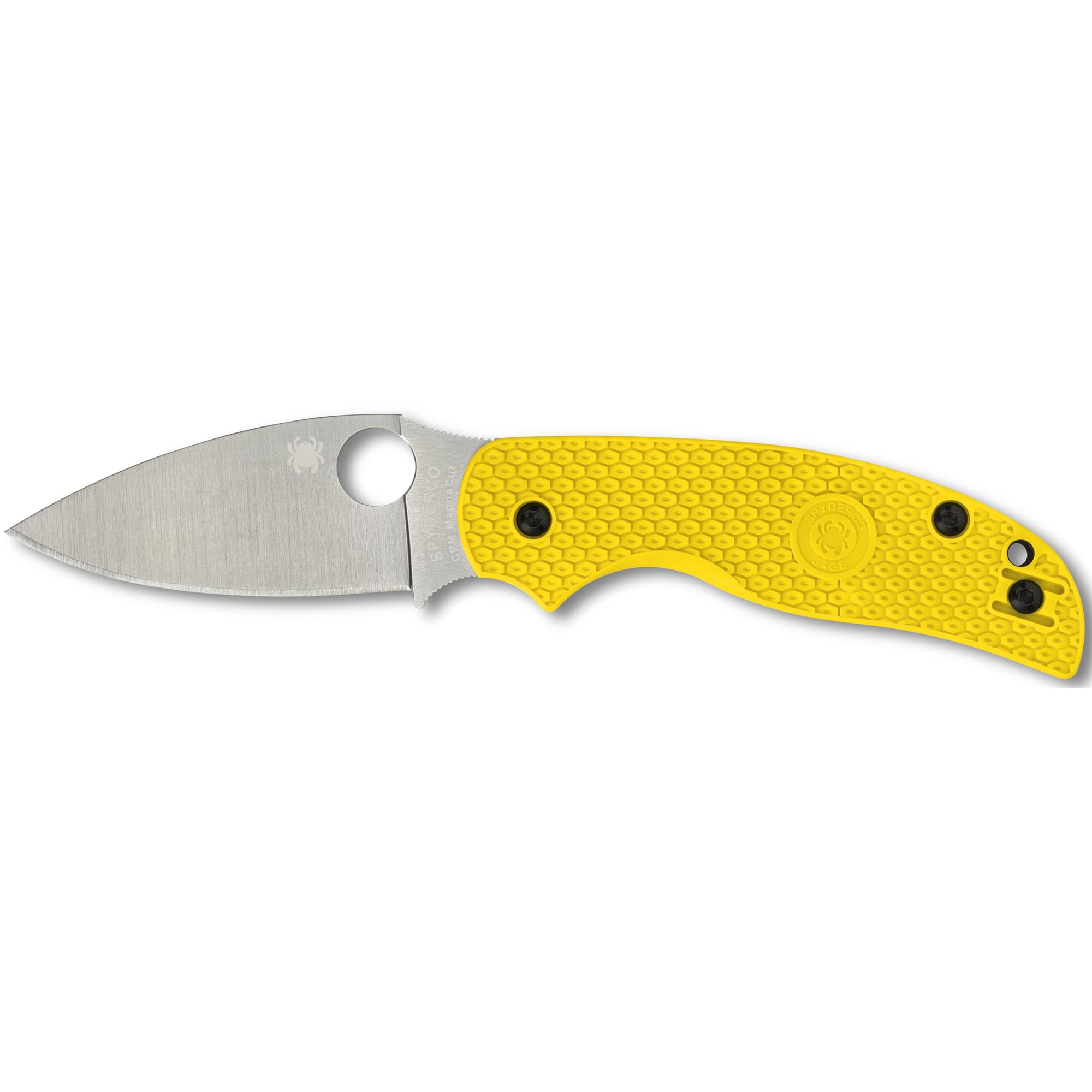 SPYDERCO SAGE 5 LW SALT 3" YELLOW