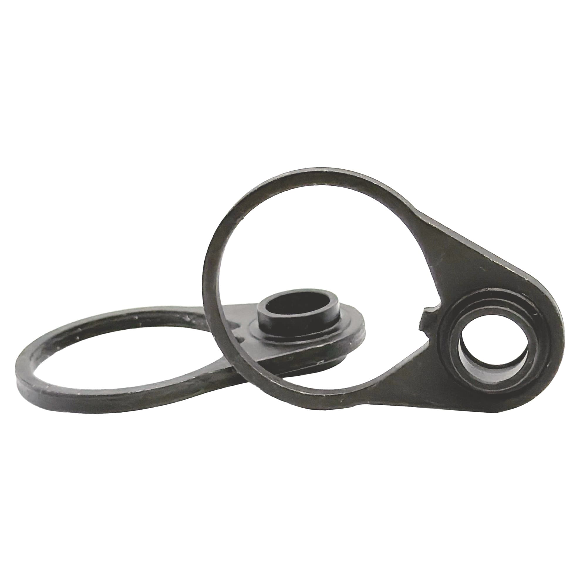 CMC AR15 RECEIVER QD END PLATE BLK